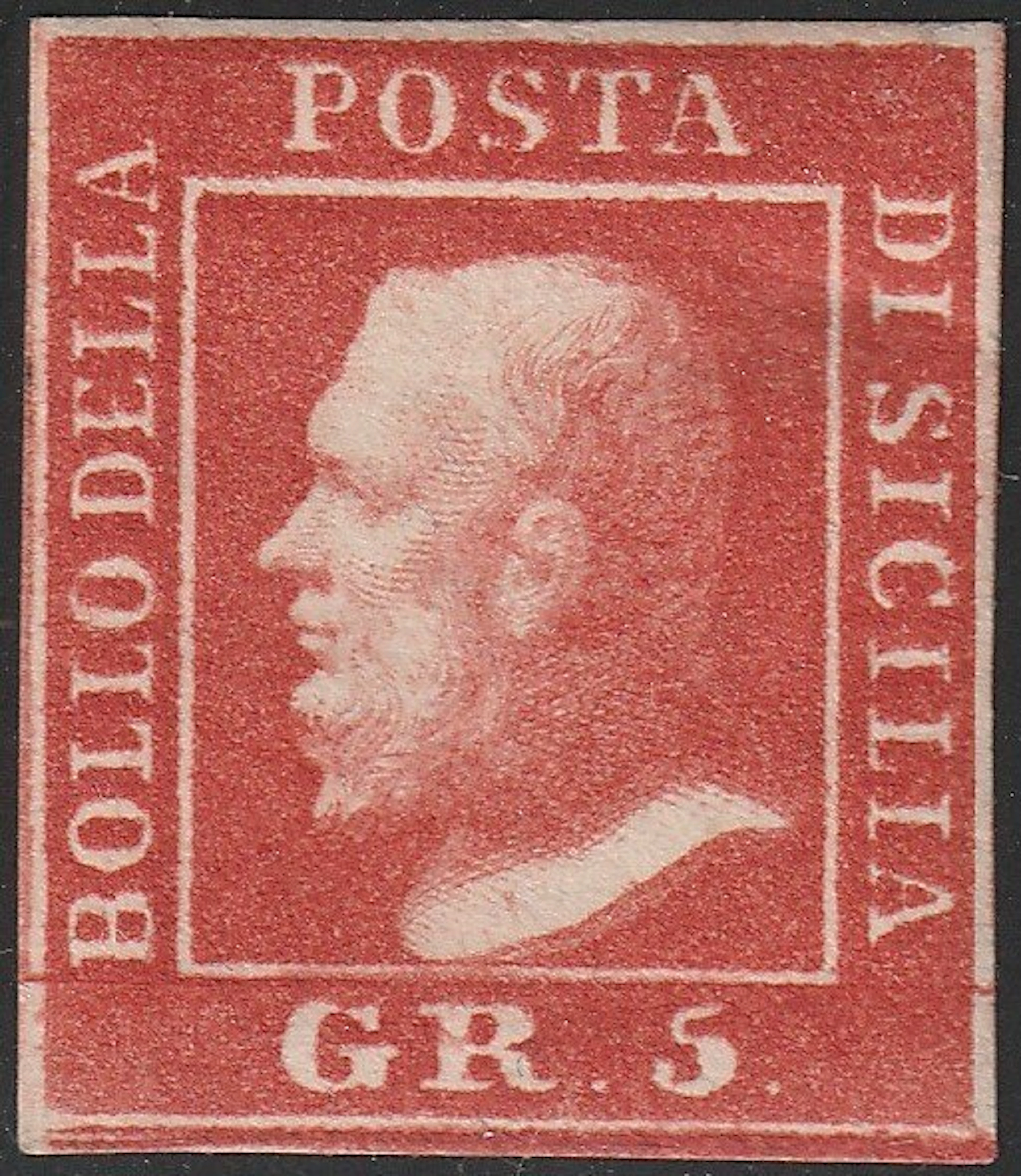 Italian Ancient States - Sicily 1859 - Plate II