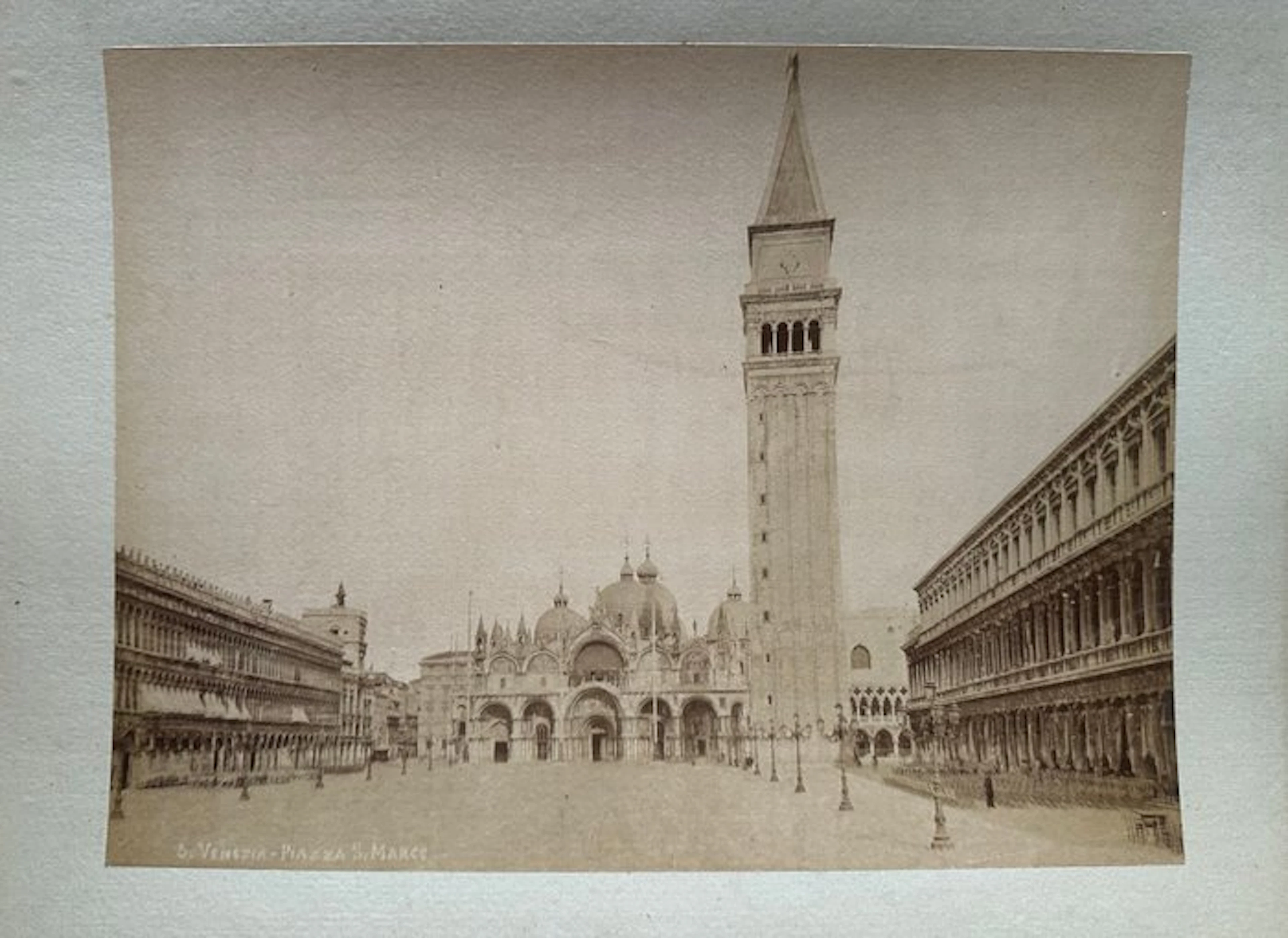 Brusa - Venezia - Collezione di tre fotografie antiche dell’800