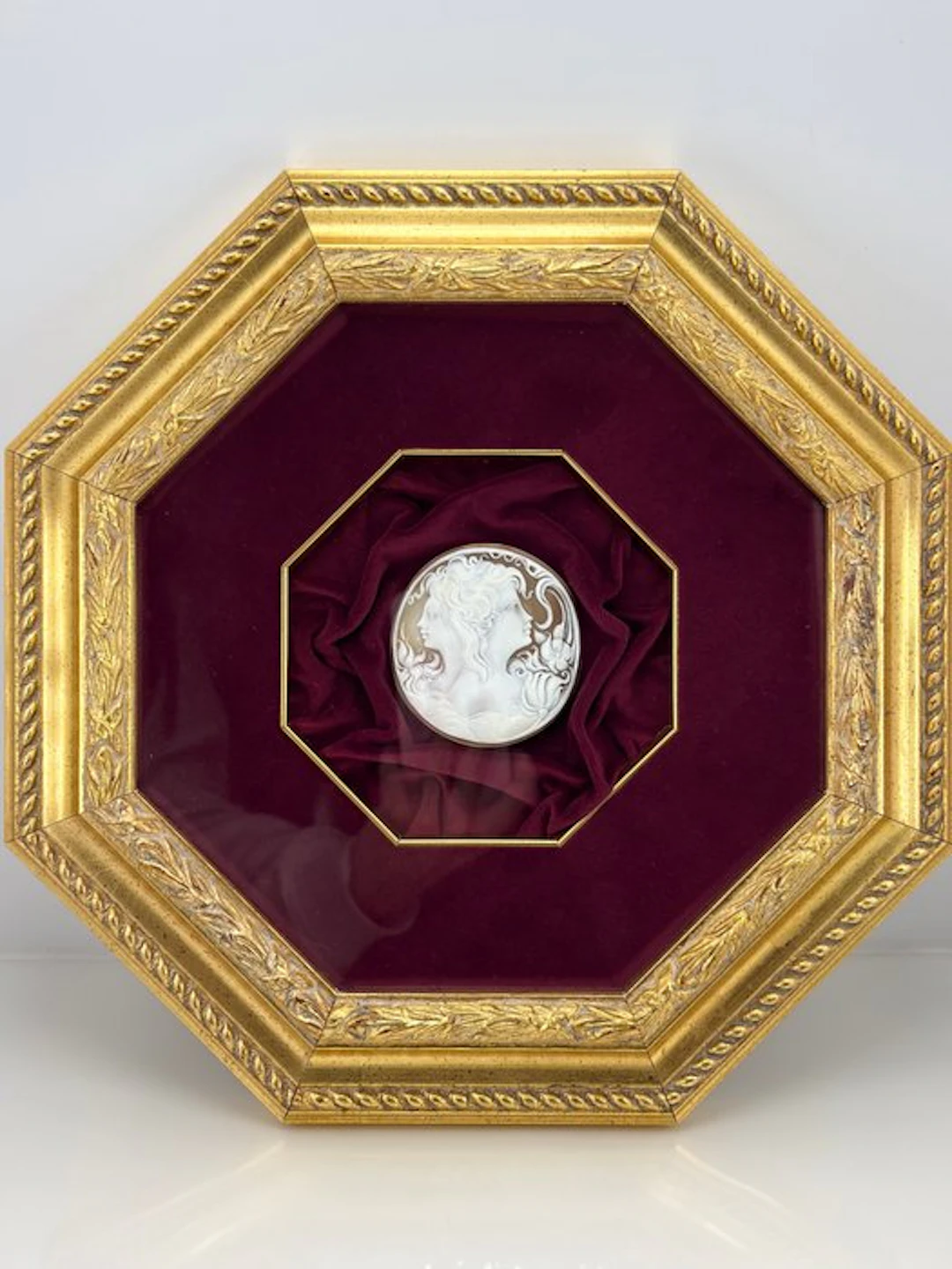 Cassis madagascariensis - Cameo - Hand-engraved cameo