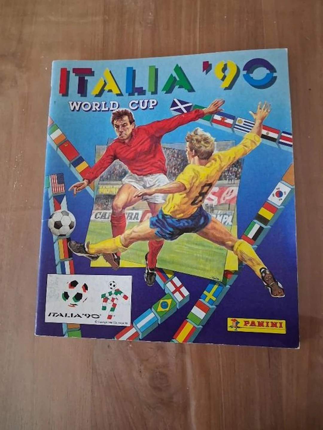 1990 Panini World Cup Stickers Sticker album - Mint (M)