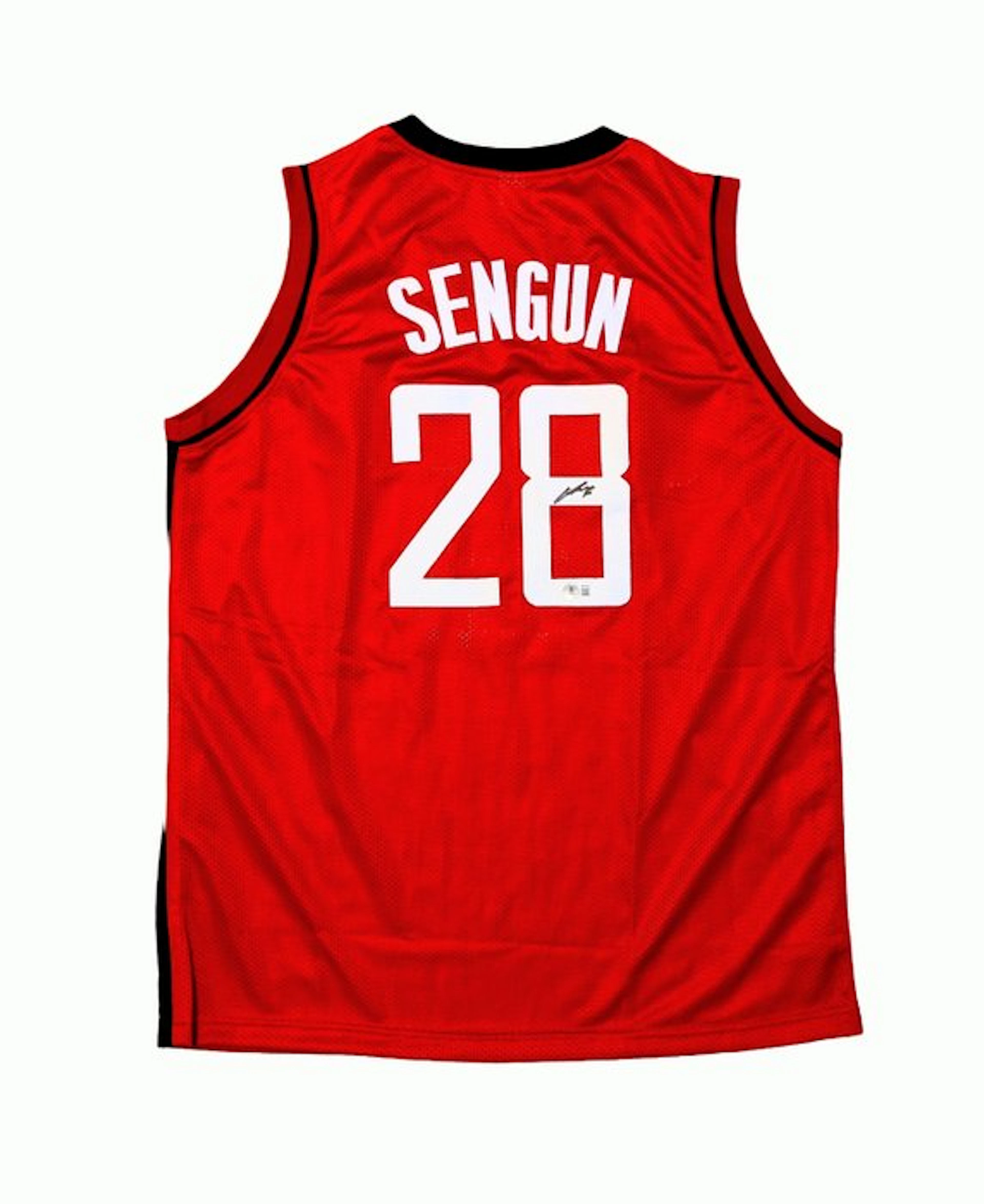 NBA - Alperen Sengün - Signed Custom Basketball Jersey...