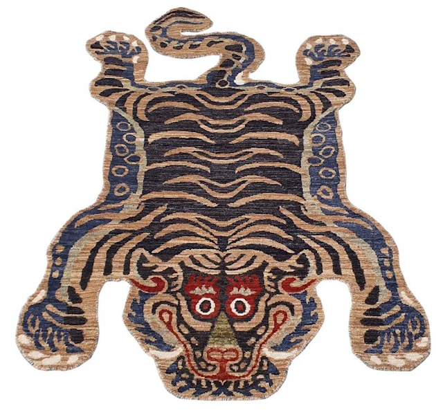 Designer Carpet - New - Tiger - Rug - 184 cm - 114 cm