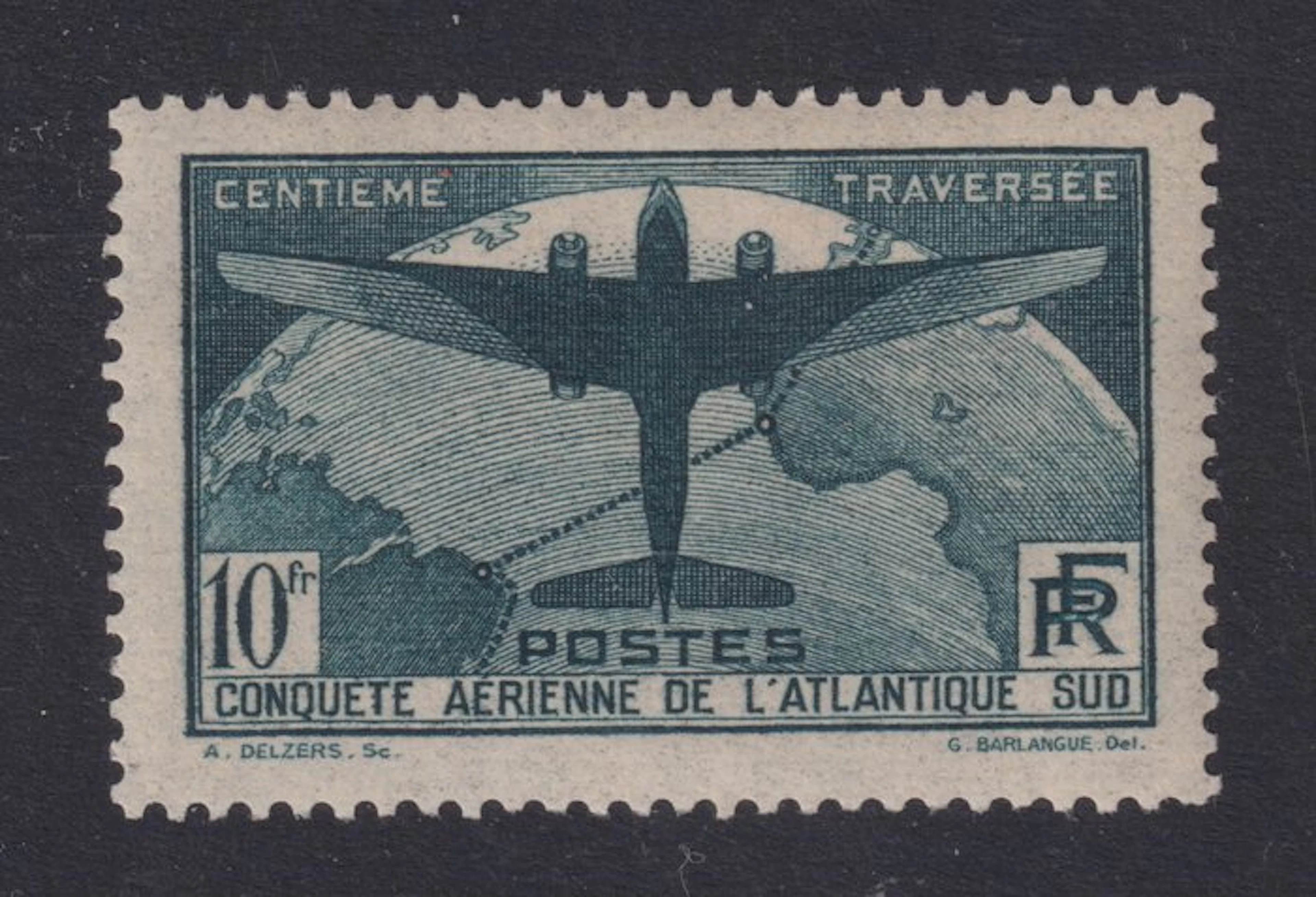 France 1936 - Stamp 'South Atlantic Crossing'