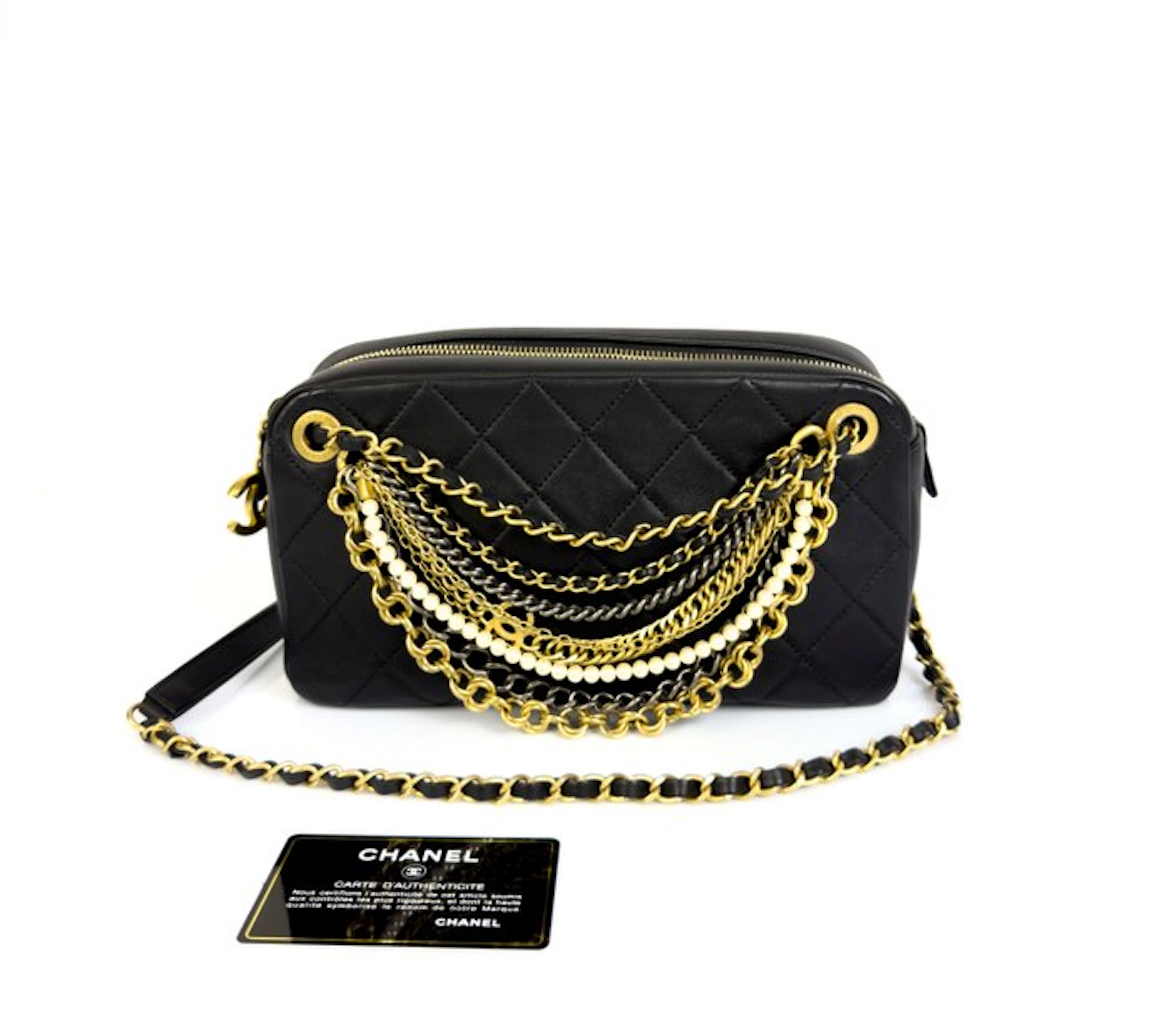 Chanel - All About Chains Camera - Crossbody bag