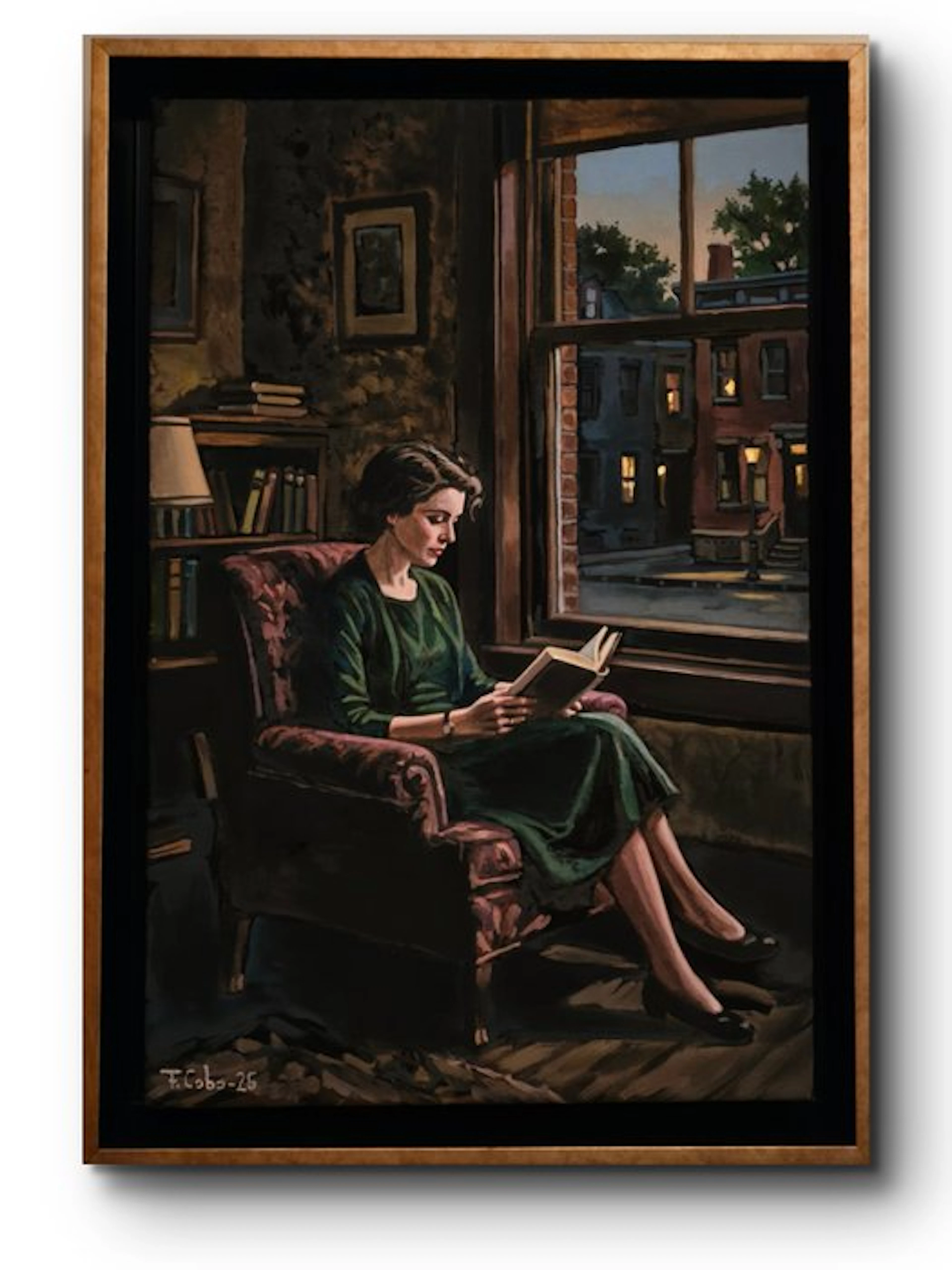 Fernando Cobo - Sunset reading