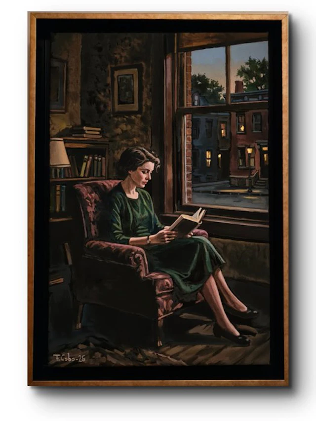 Fernando Cobo - Sunset reading