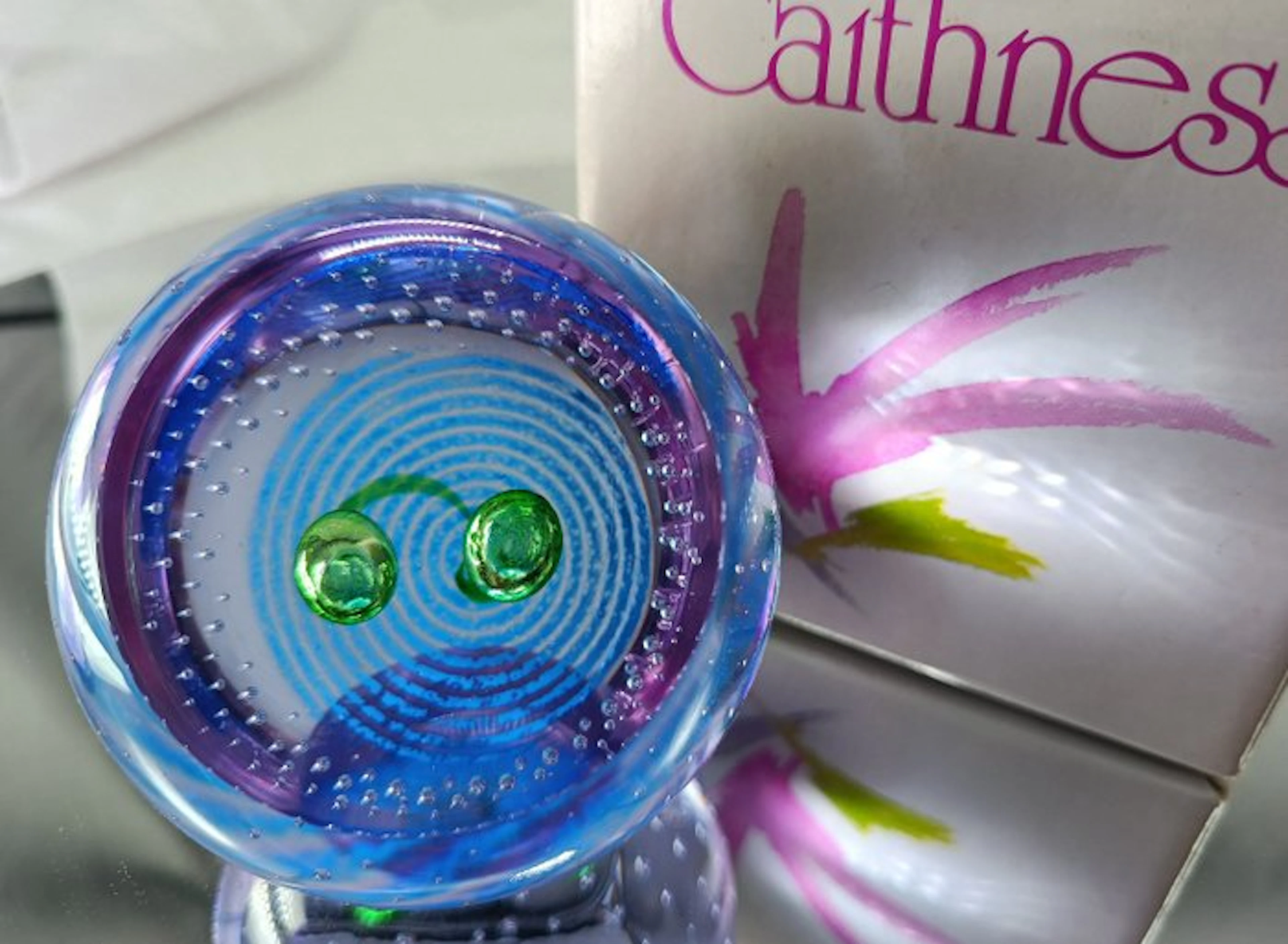 Caithness - Helen MacDonald - NO RESERVE! - Paperweight...