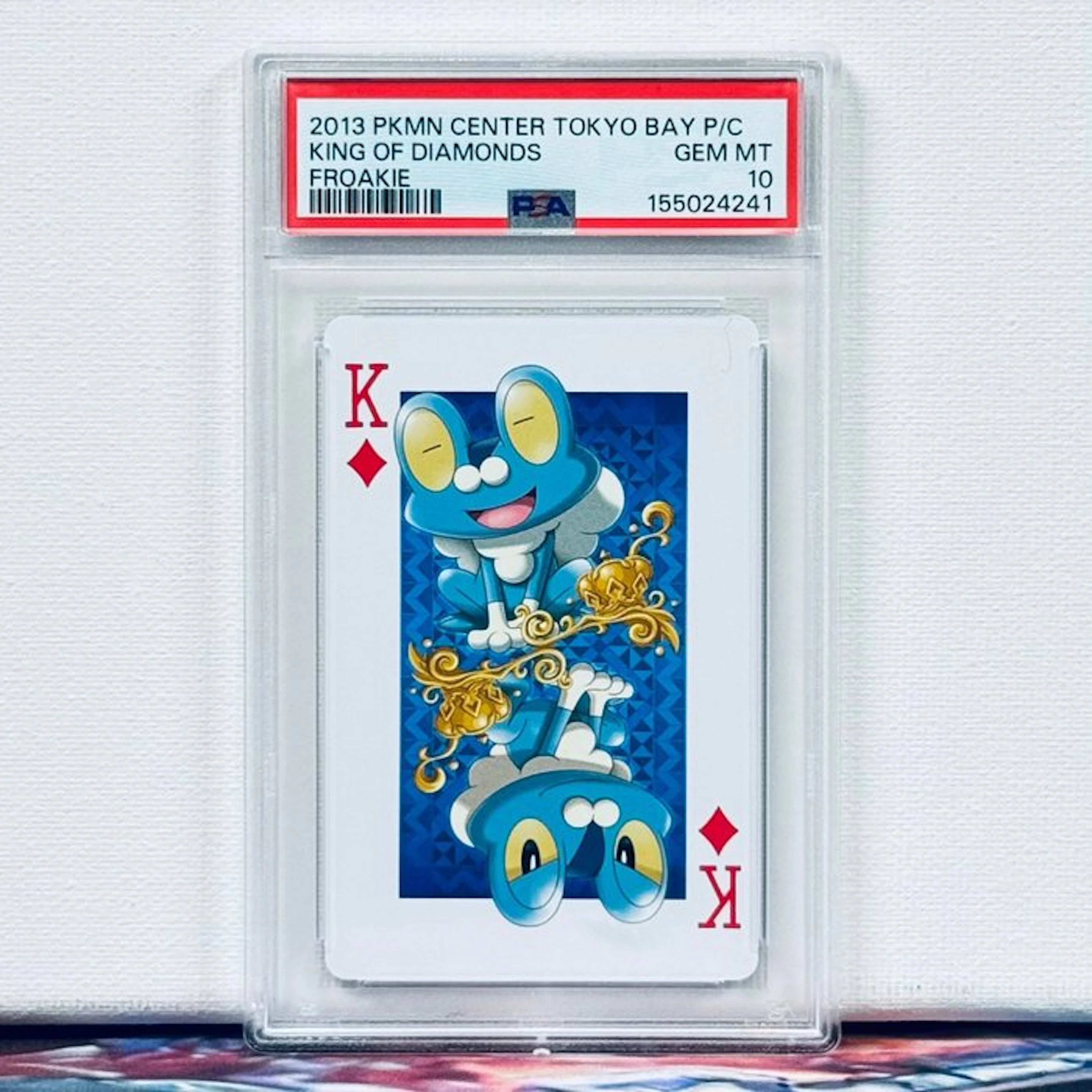 Pokémon Graded card - FROAKIE 2013 PKMN CENTER TOKYO BAY...