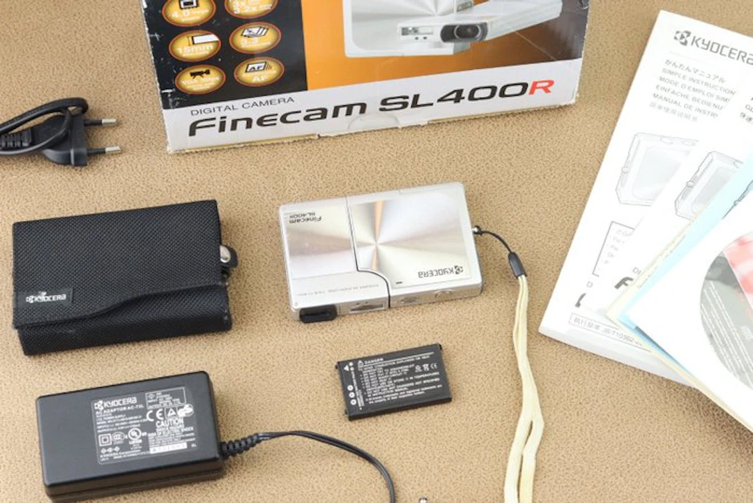 Kyocera Finecam SL400R, Zeldzaam collector's Item Digital camera