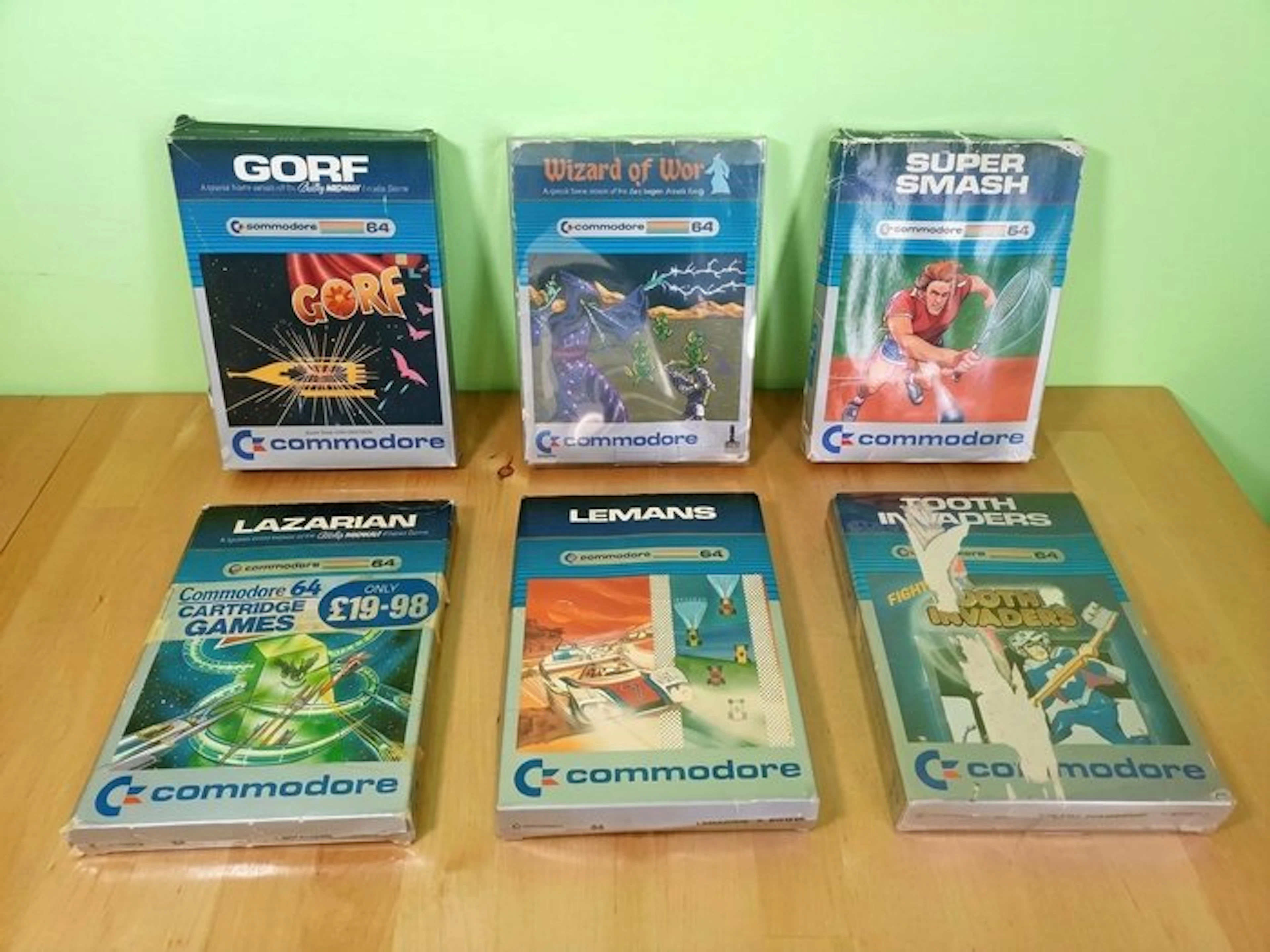 Commodore - Commodore 64 - Lotto di 6 cartucce per...