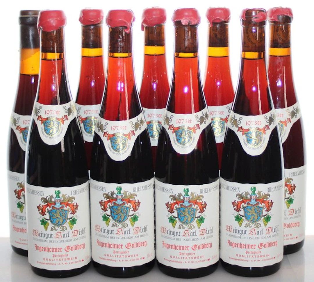 1973 Jugenheimer Goldberg Portugieser Qualitätswein...