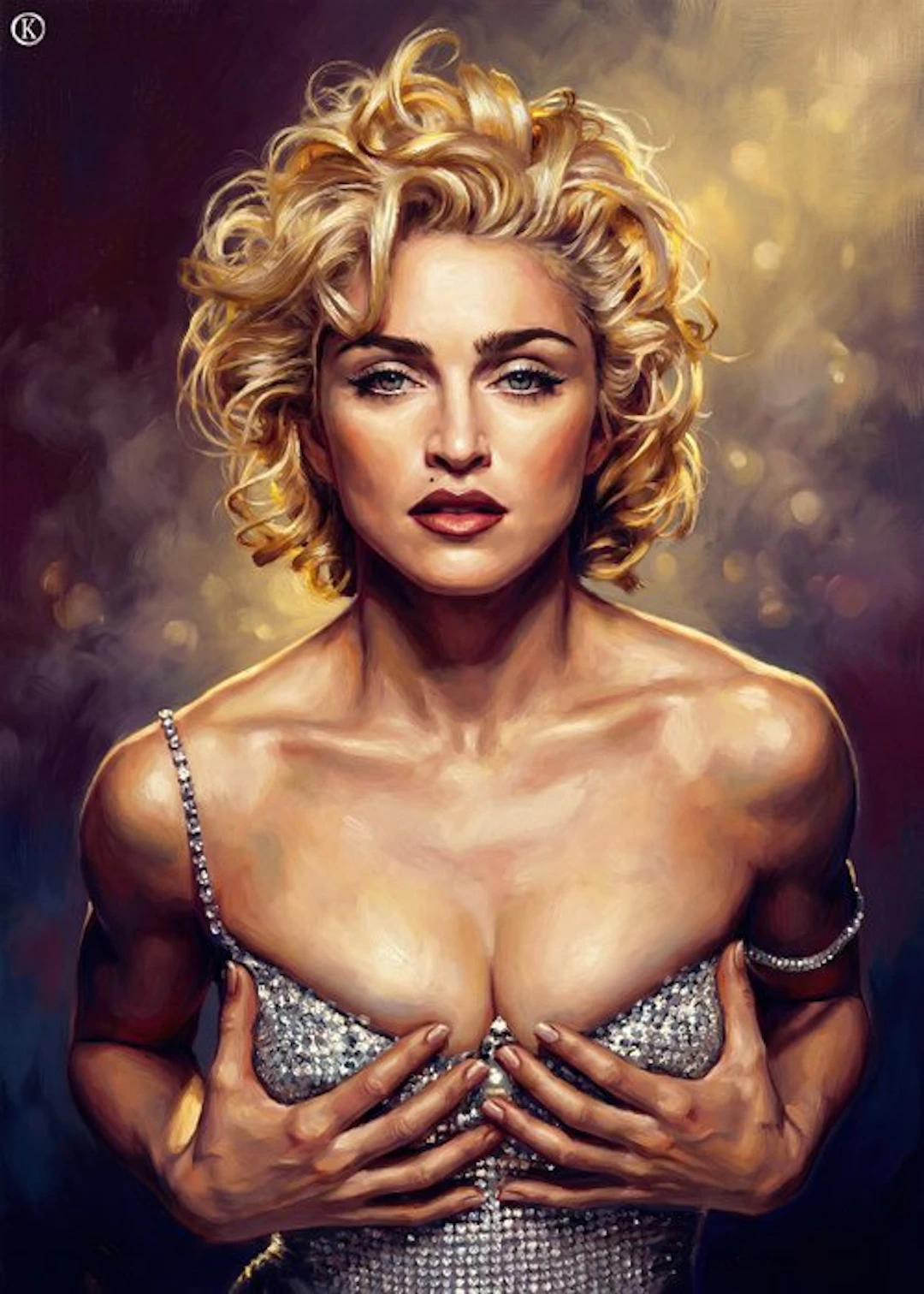 Kleury.art - [XL Canvas] "The Material Icon” by Kleury.art (1/5)