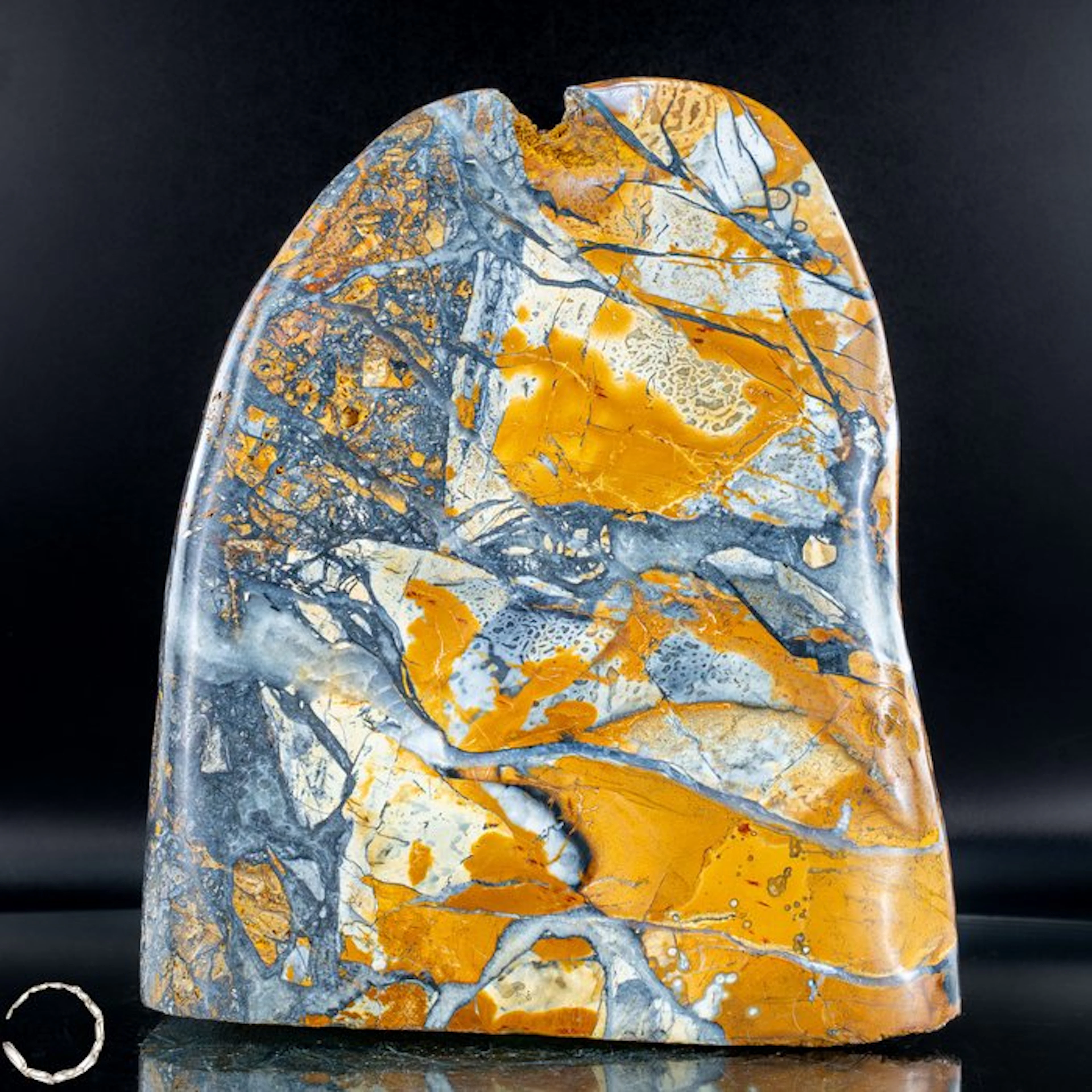 Natural Picture Jasper freeform – Rare breccia structure...