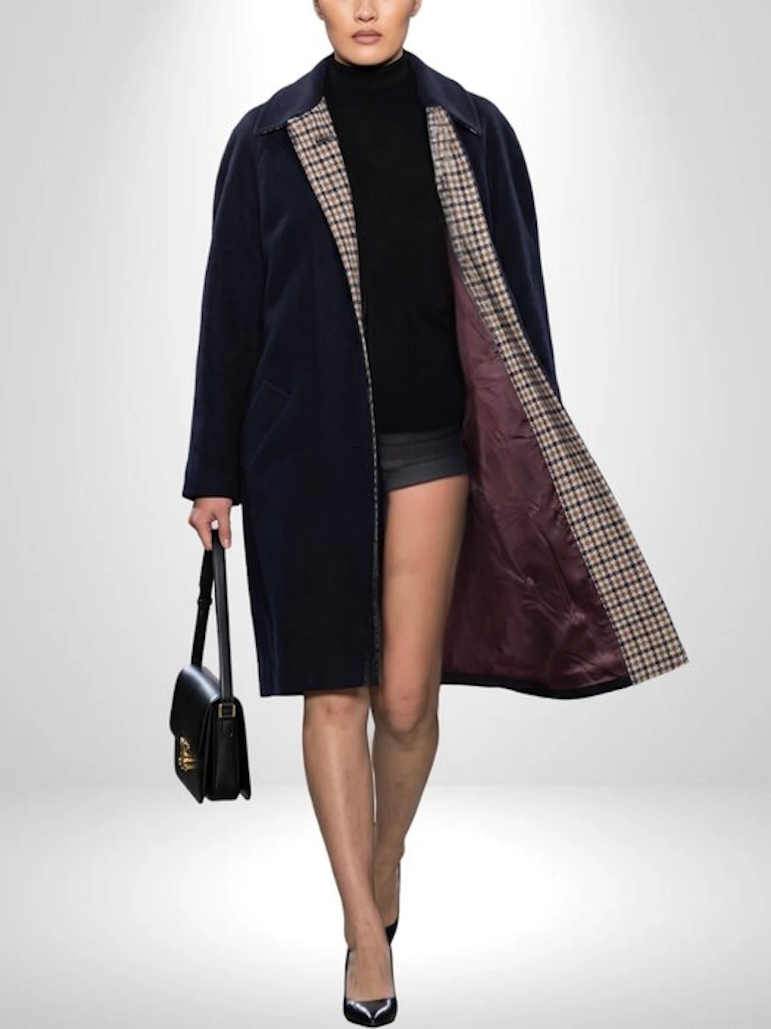 AQUASCUTUM Exclusive Glamour Trench Coat Winter...