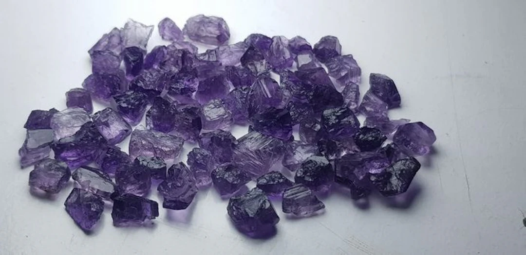 Natural Facet Quality Purple Scapolite Rough- 50 g