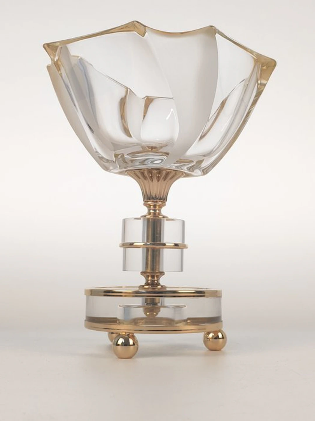 SECOLOVENTESIMO - Goblet - Gilt brass, 24kt gold - Gold Standing Cup