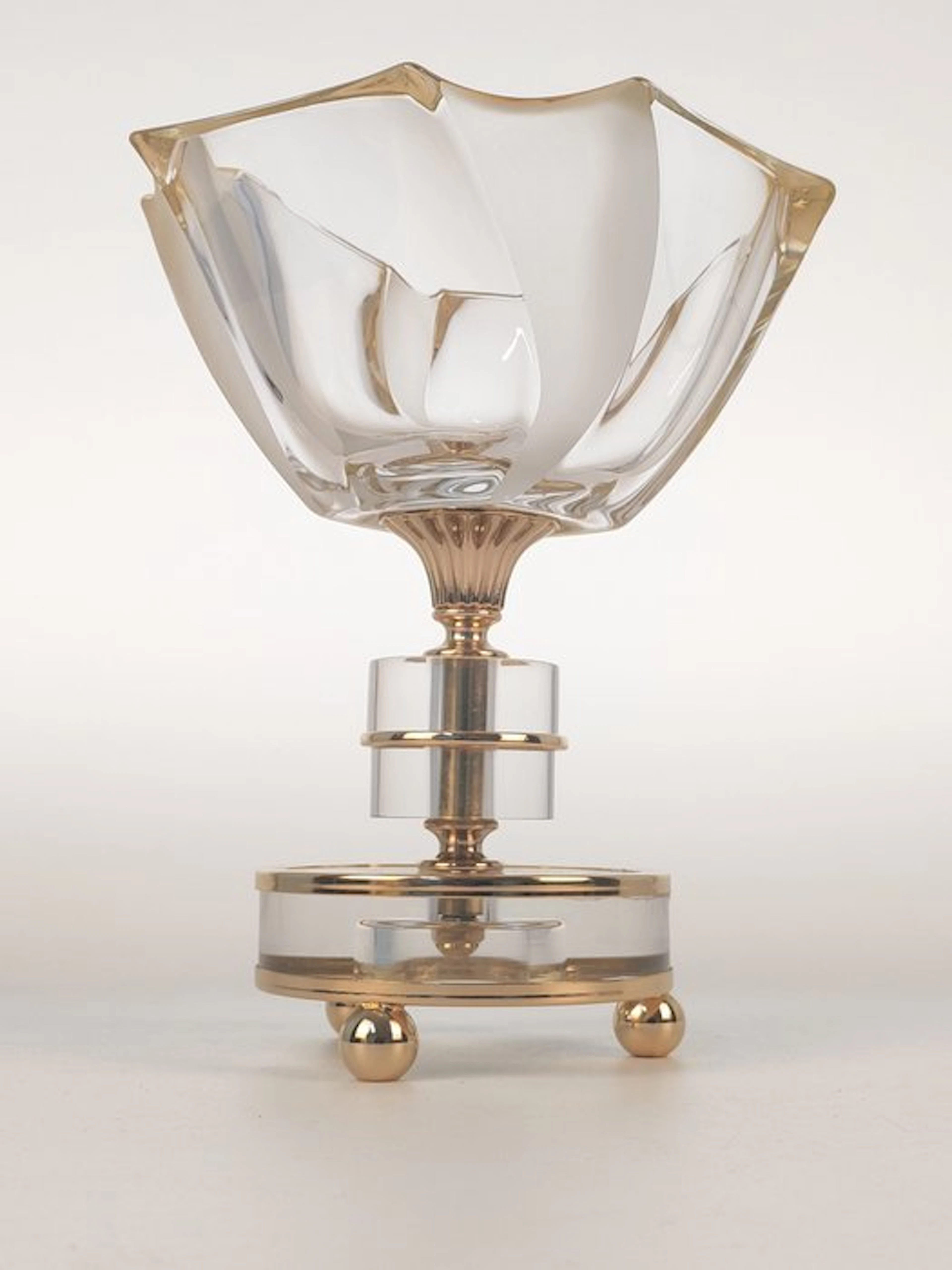 SECOLOVENTESIMO - Goblet - Gilt brass, 24kt gold - Gold Standing Cup