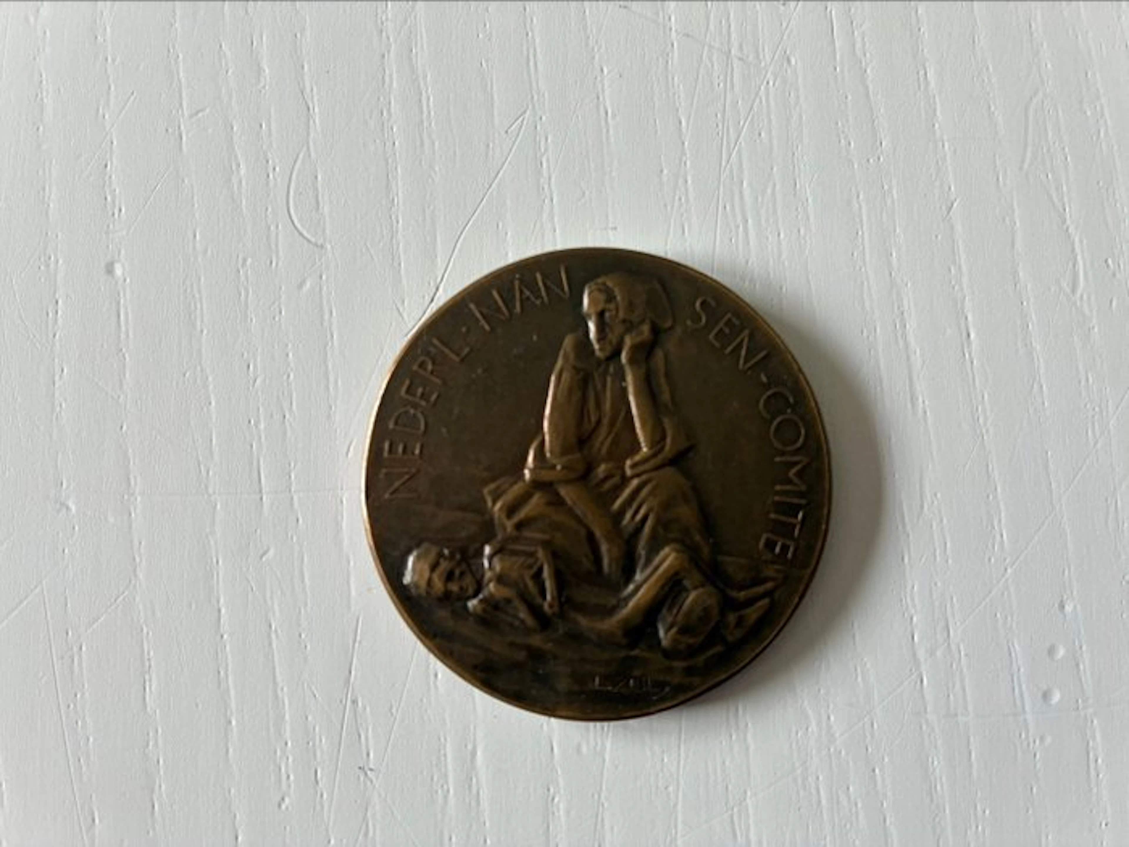 Art medal - L.Zijl Van der Hoef - Nederlandse Nansencomite