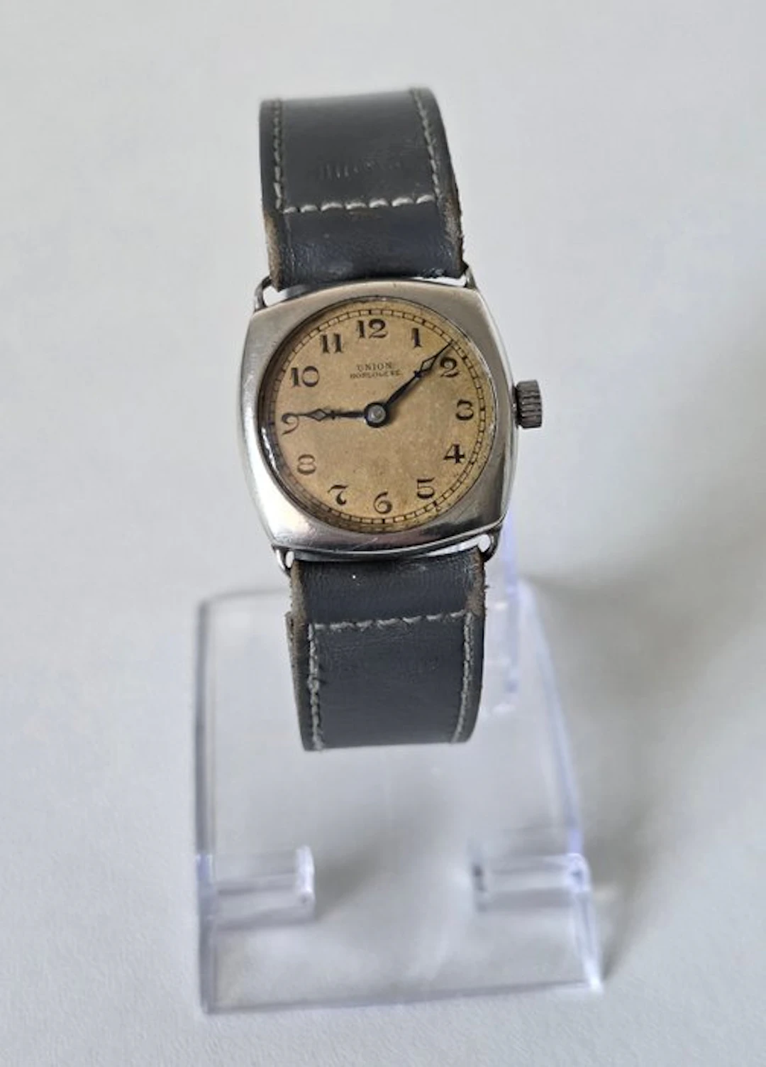 Union - Horlogère - Zilver 800 "Trench Watch" - No...
