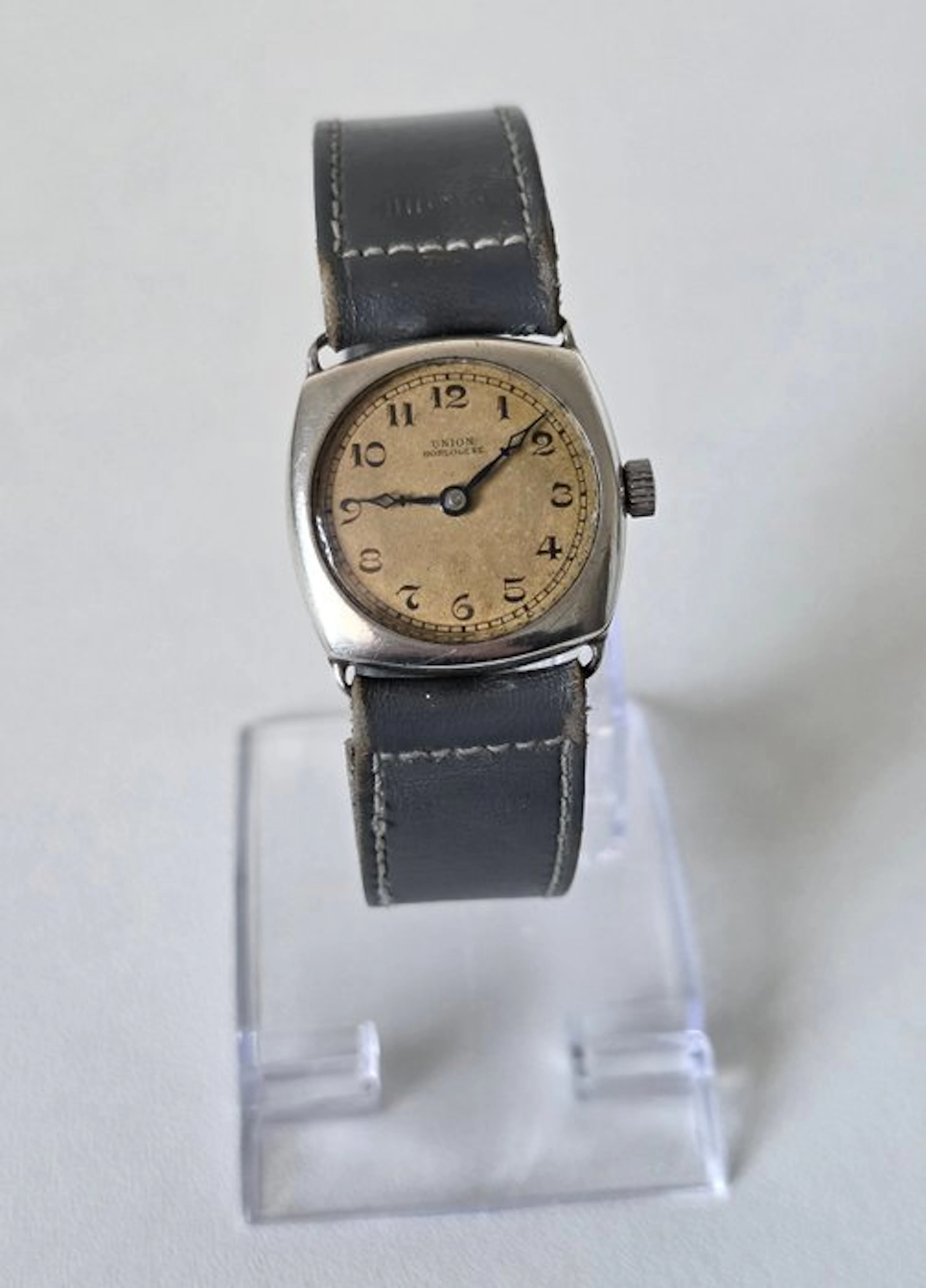 Union - Horlogère - Zilver 800 "Trench Watch" - No...