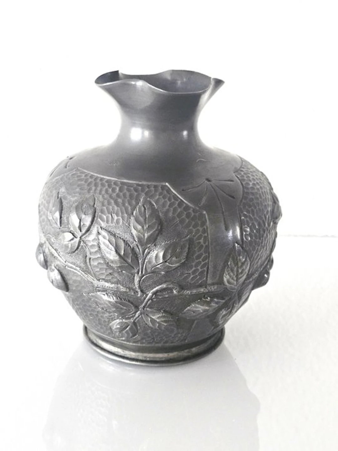 F. Cortesi - Vase - Decorative Art Nouveau - Tin of Art