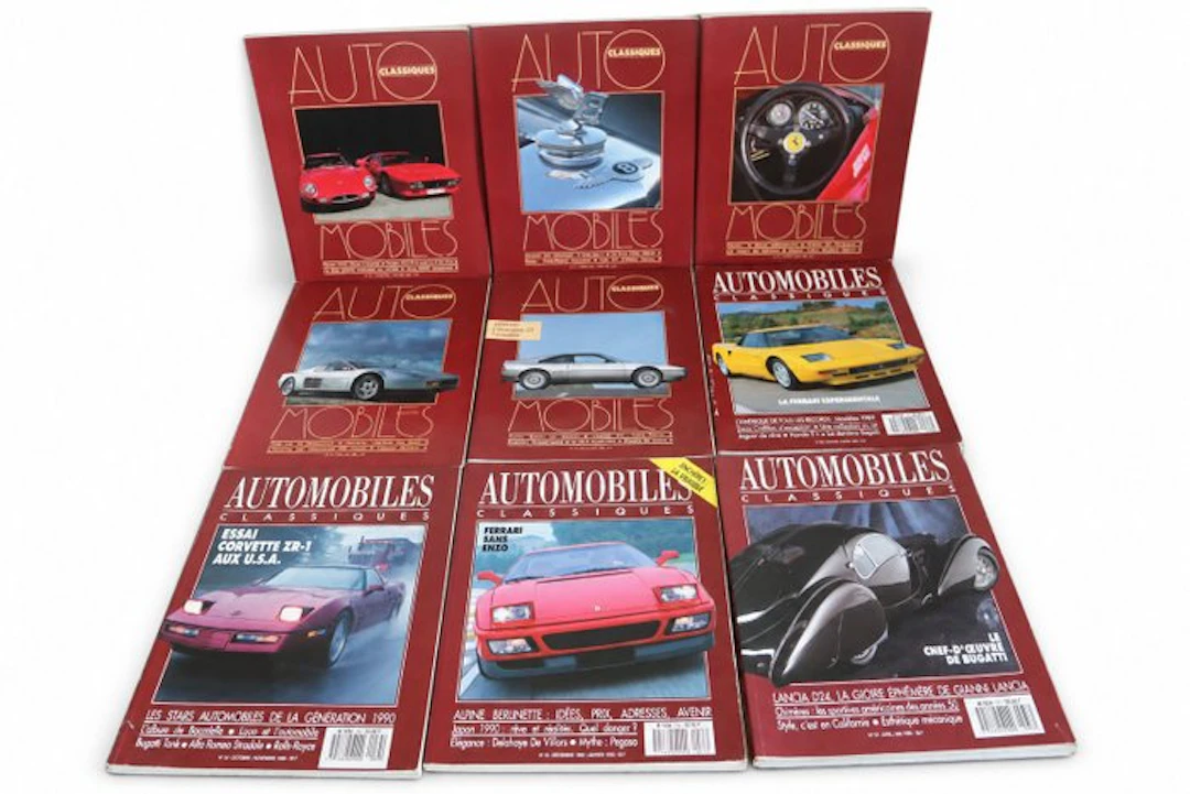 Automobiles Classiques N°10 à 14, 30, 34, 35 & 37 - 1985-1990