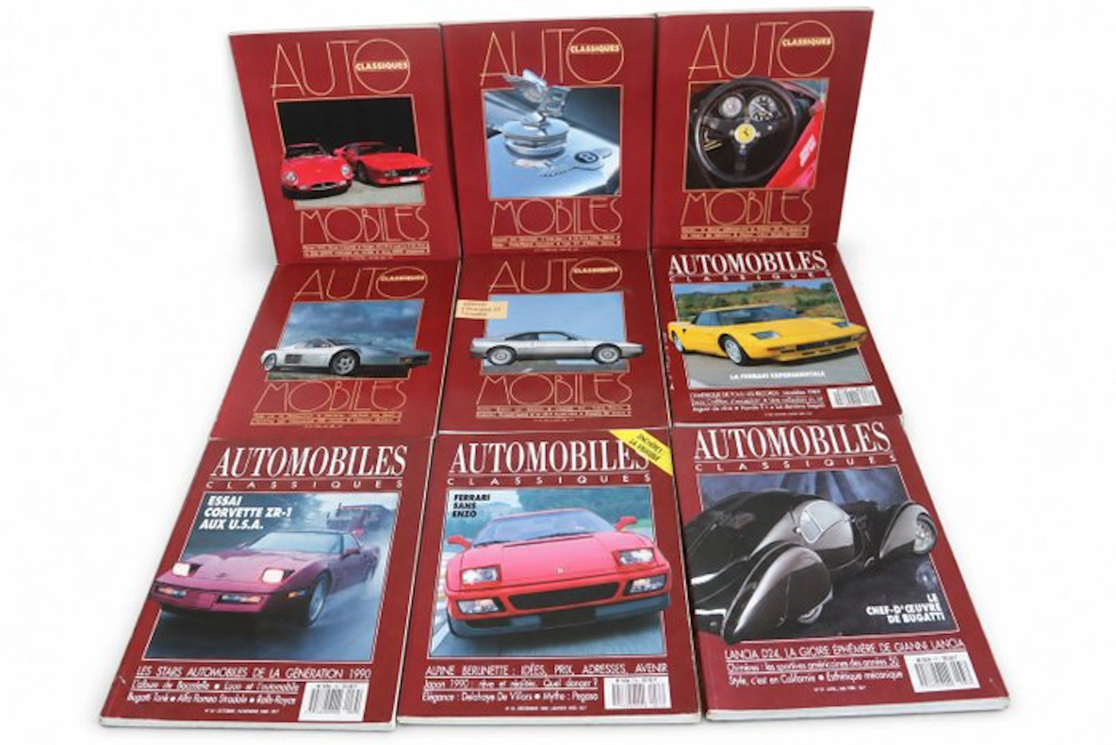 Automobiles Classiques N°10 à 14, 30, 34, 35 & 37 - 1985-1990