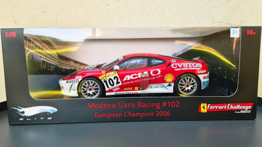Hot Wheels 1:18 - Model race car - Ferrari 360 Modena