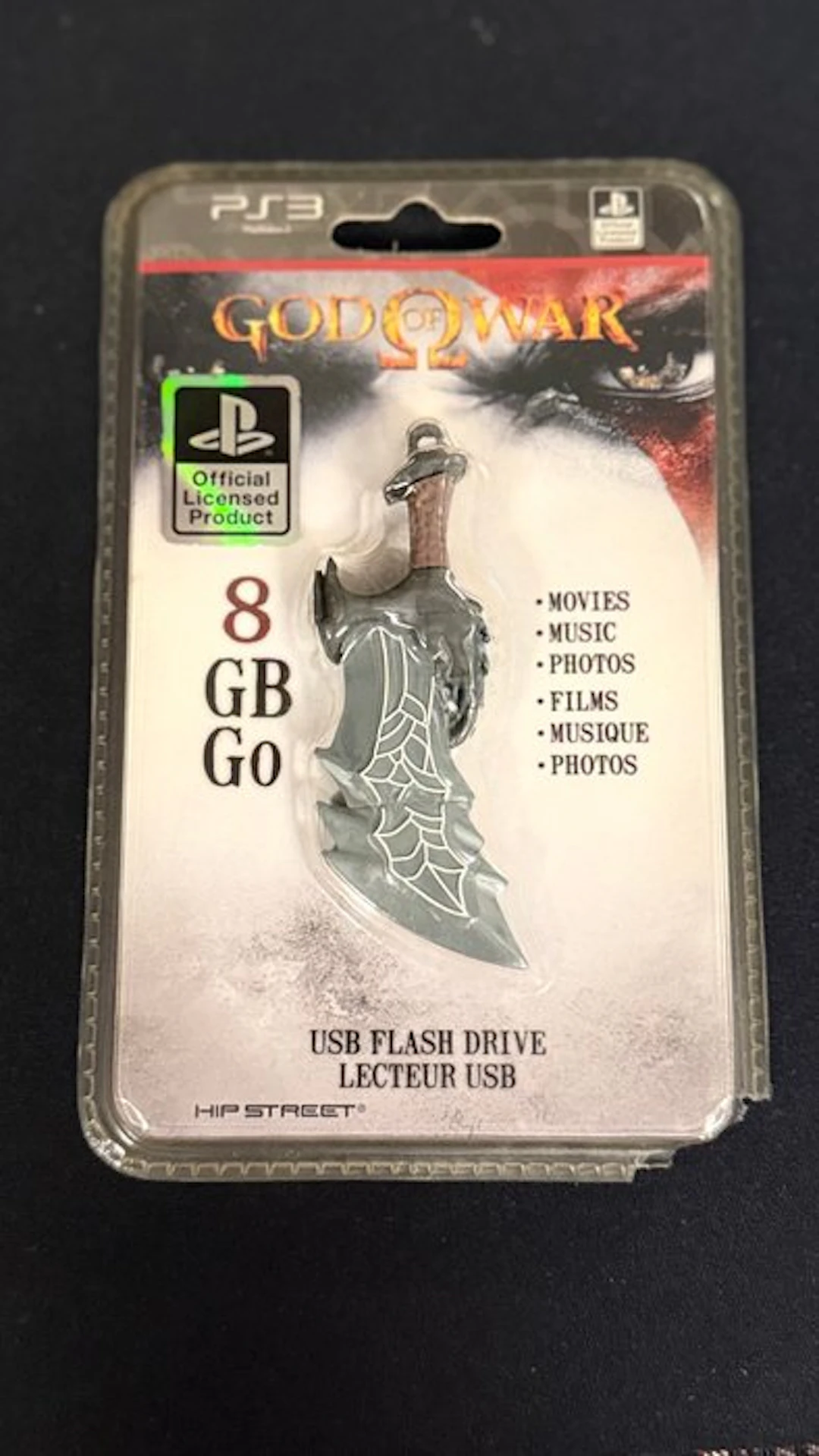 Playstation - God of War 8GB USB Flash Drive - Video game merchandise