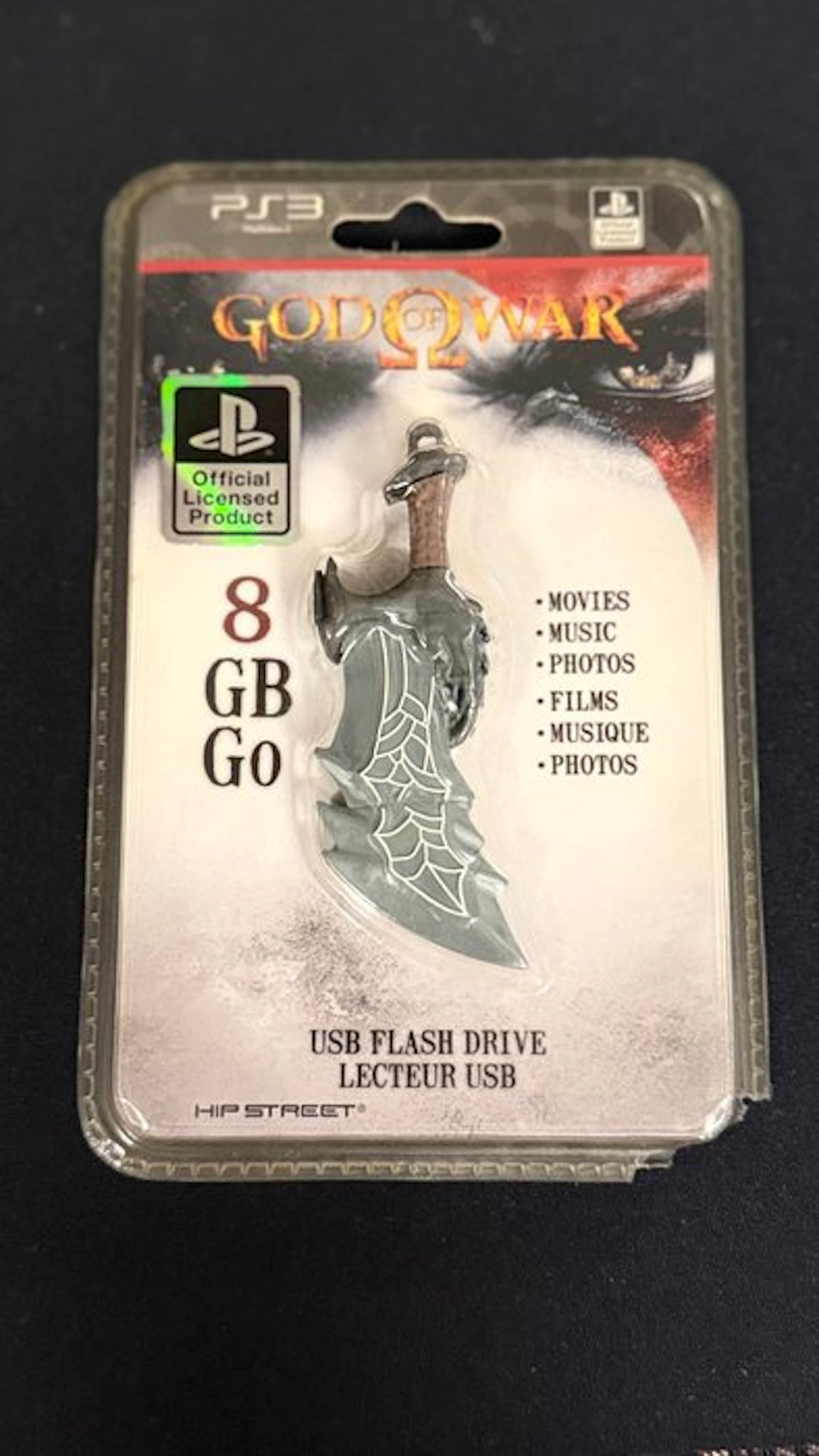 Playstation - God of War 8GB USB Flash Drive - Video game merchandise