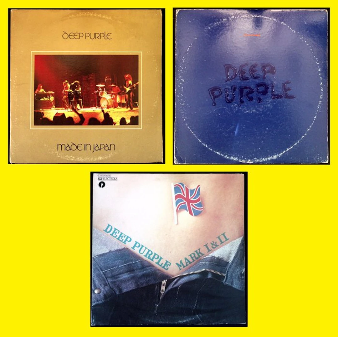 Deep Purple - Lot of 3x 2LP-Sets - LP albums (multiple items) - 1972
