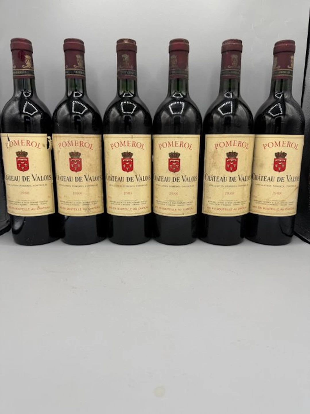 1988 Château de Valois - Pomerol - 6 Bottles (0.75L)