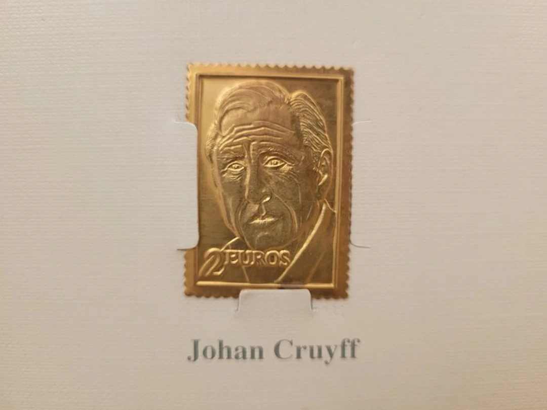 24K Gold Seal Johan Cruyff
