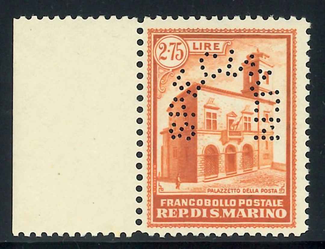 San Marino 1932 - Inauguration of the small post office — 2.75 lire