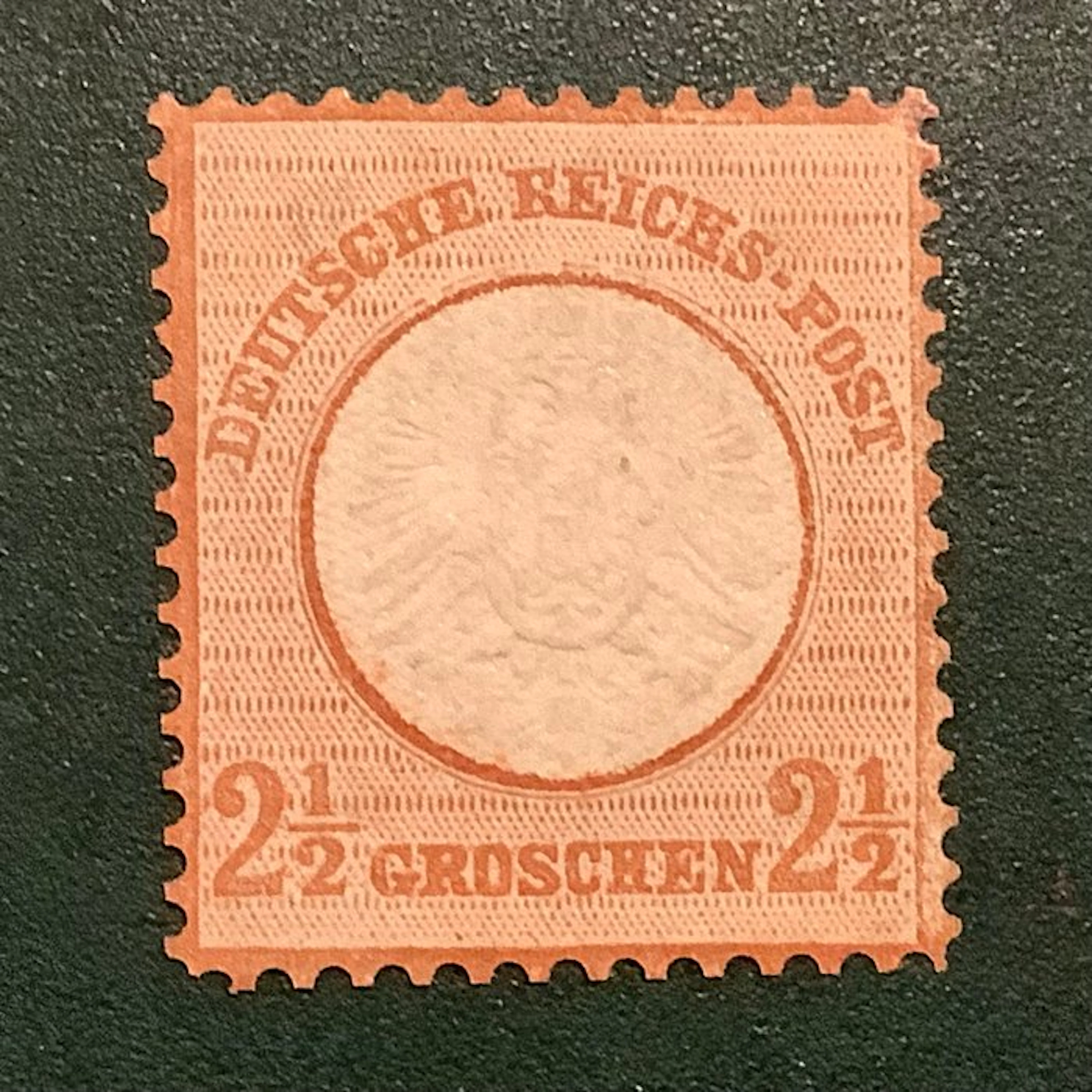 German Empire 1872 - 2.5 Groschen large breast shield...