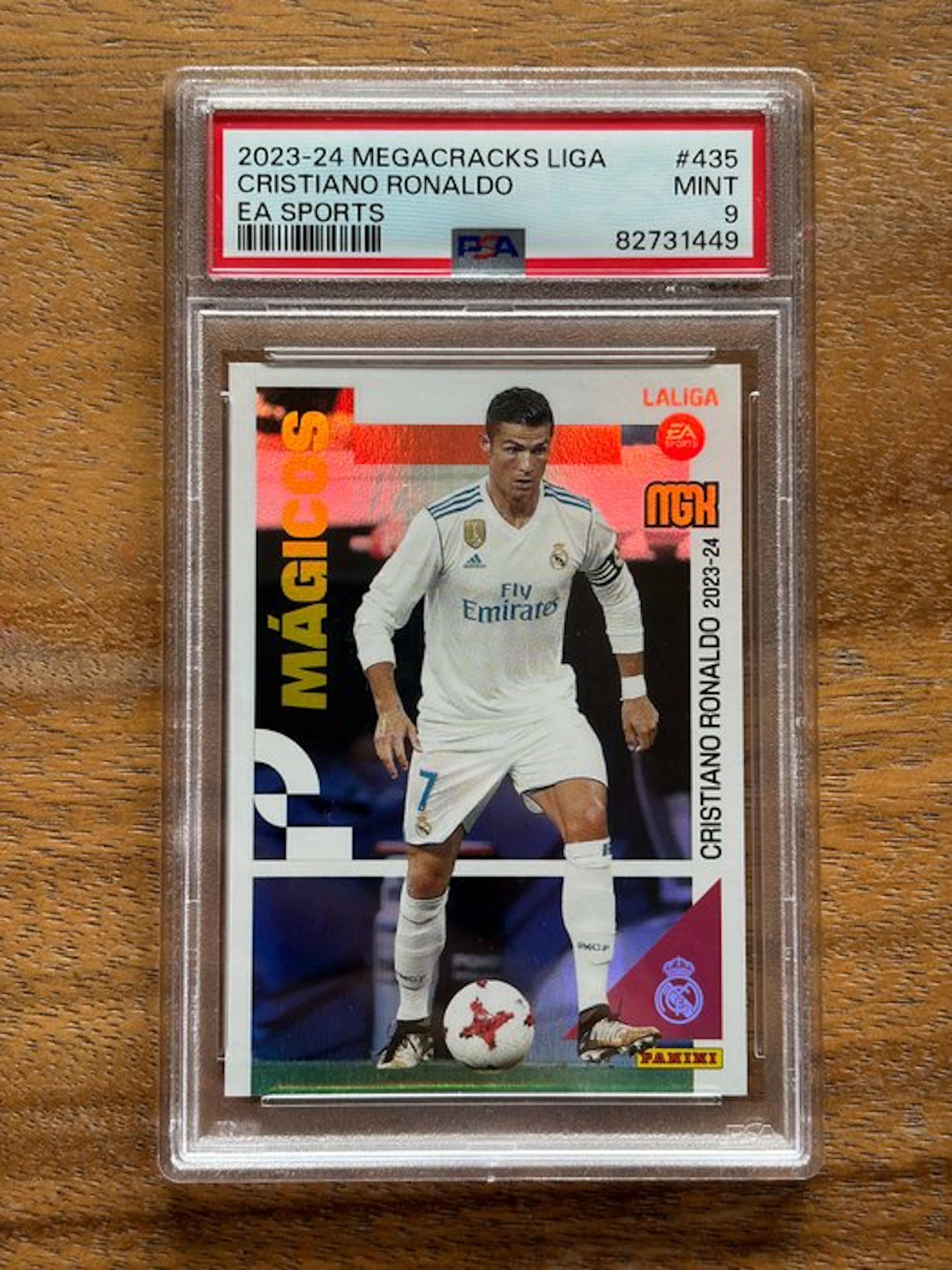 2023/24 Panini MEGACRACKS LIGA Cristiano Ronaldo 435 Foil