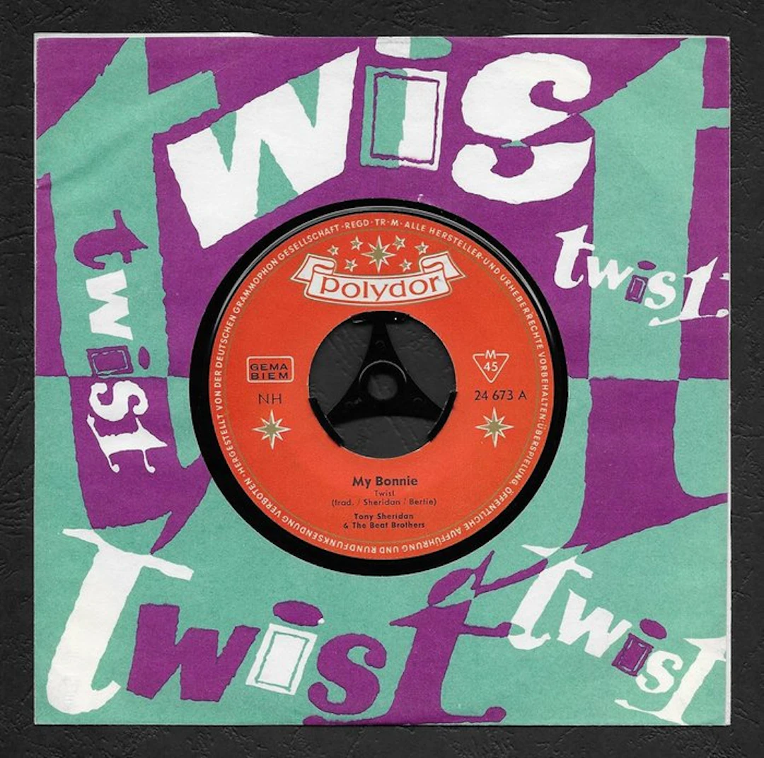 Beatles, Tony Sheridan - My Bonnie - 1st German 1962 Polydor pressing