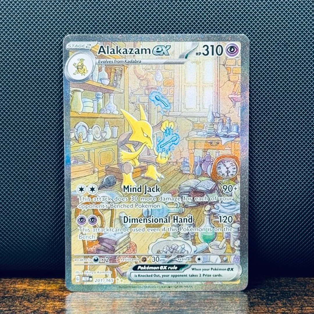 Pokémon Card - Alakazam 201 - Pokémon
