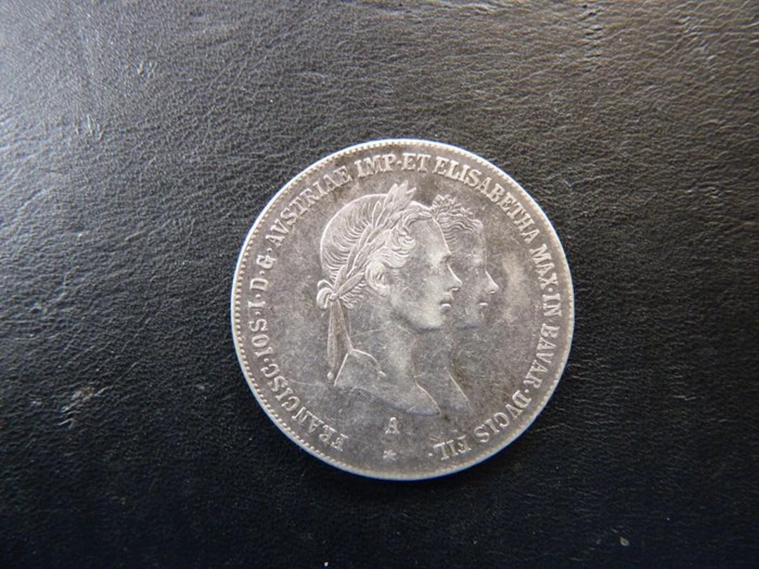 Austria. Franz Joseph I. 1 Gulden 1854 (No reserve price)