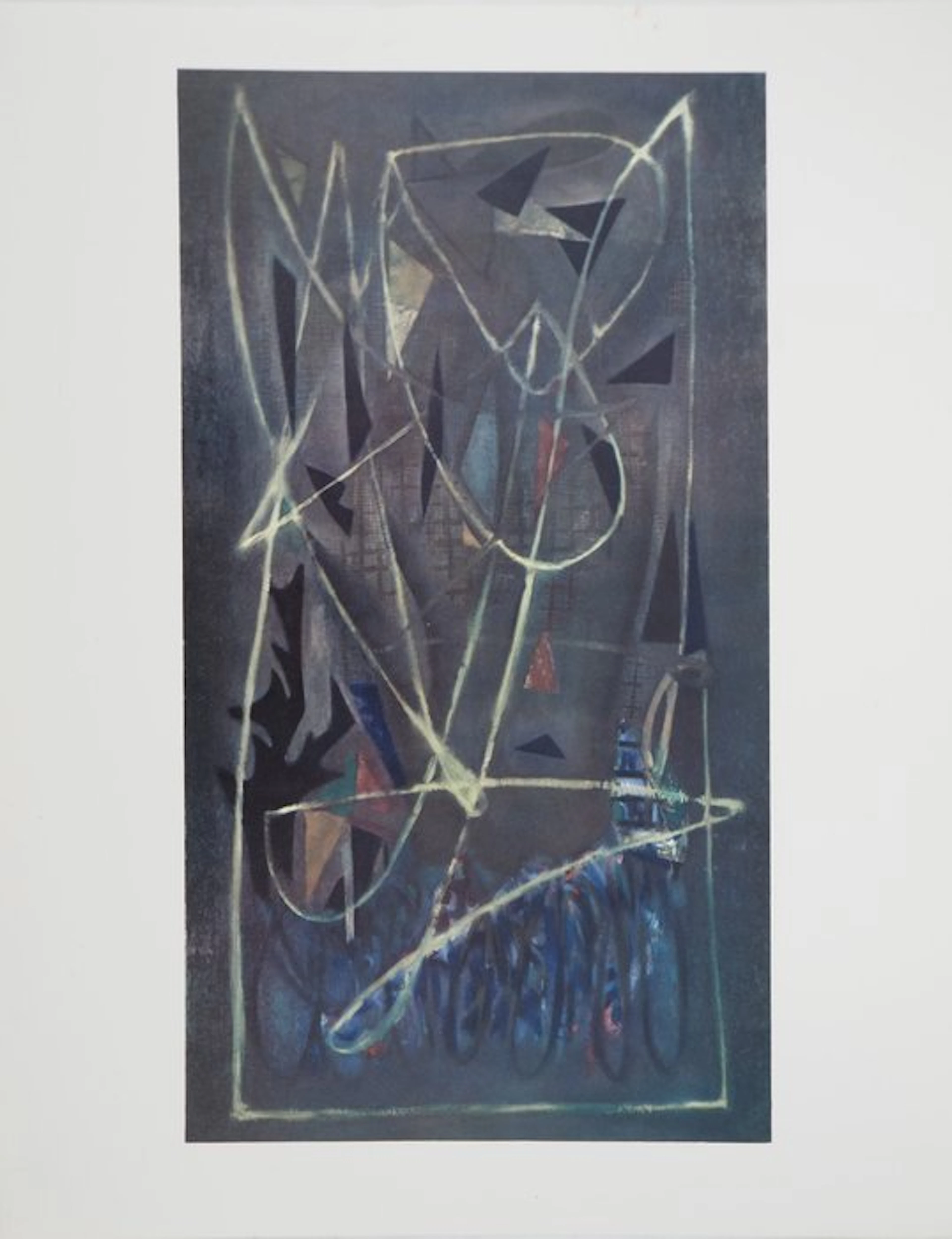 Nicolas de Staël (1914-1955) - Composition Céladon