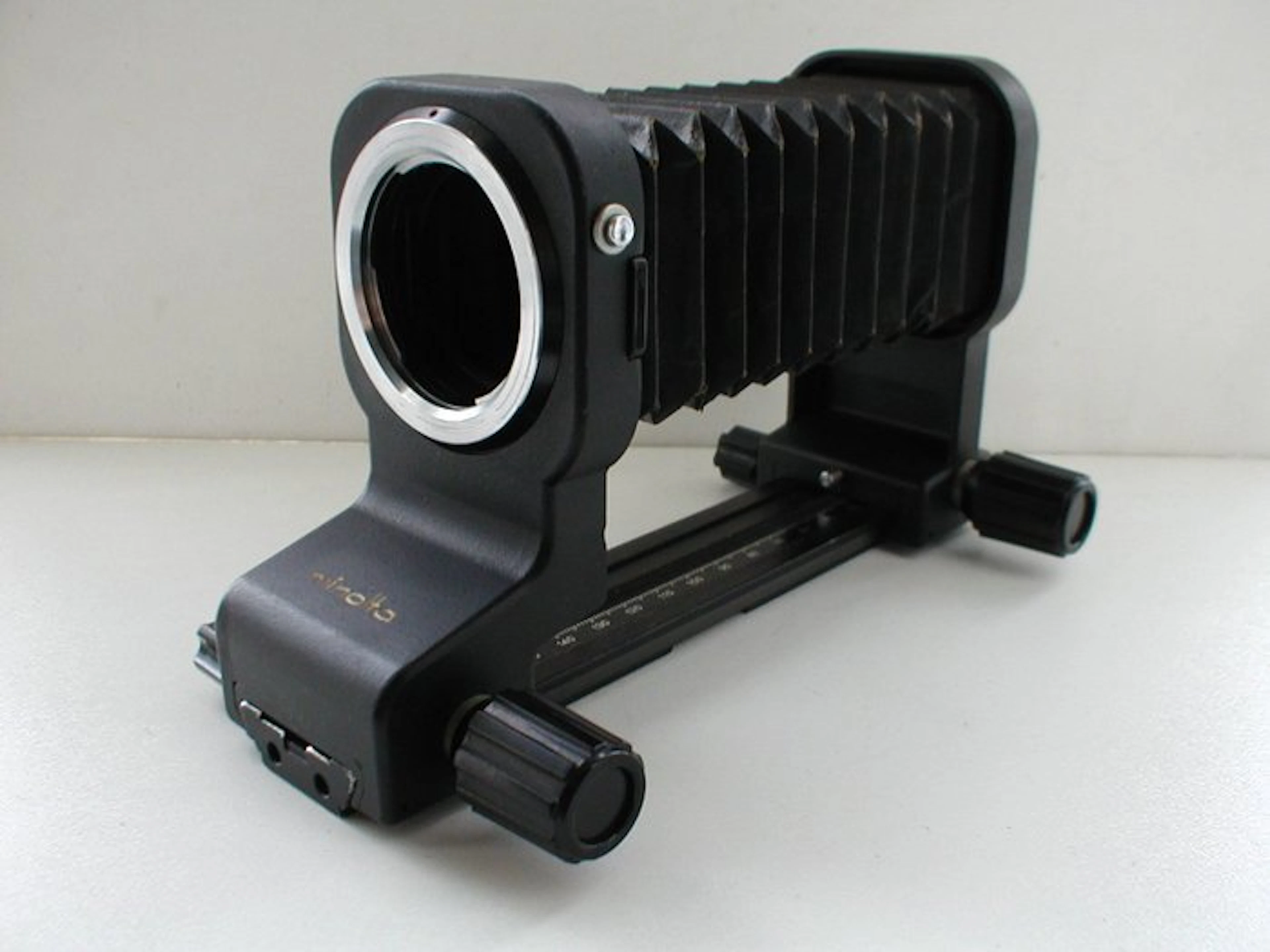 Minolta Bellows Balg MD vatting Macro lens