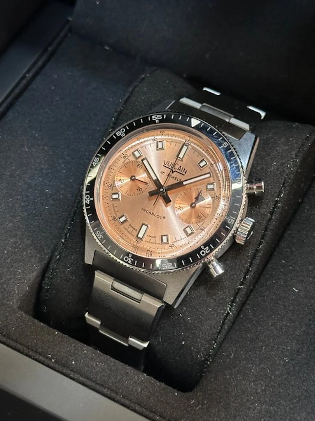 Vulcain - Skindiver Chronograph Salmon - 590176B87.BHM286 - Men - 2025