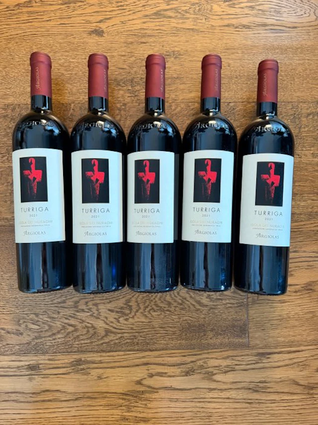 2021 Turriga, Argiolas - Sardinia - 5 Bottles (0.75L)