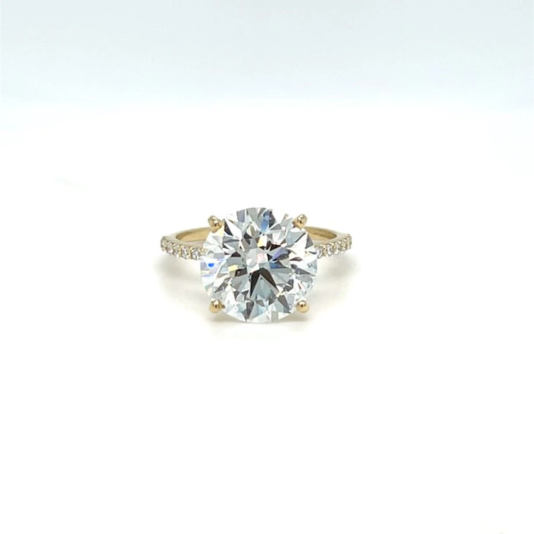 No reserve price - Ring - 14 kt