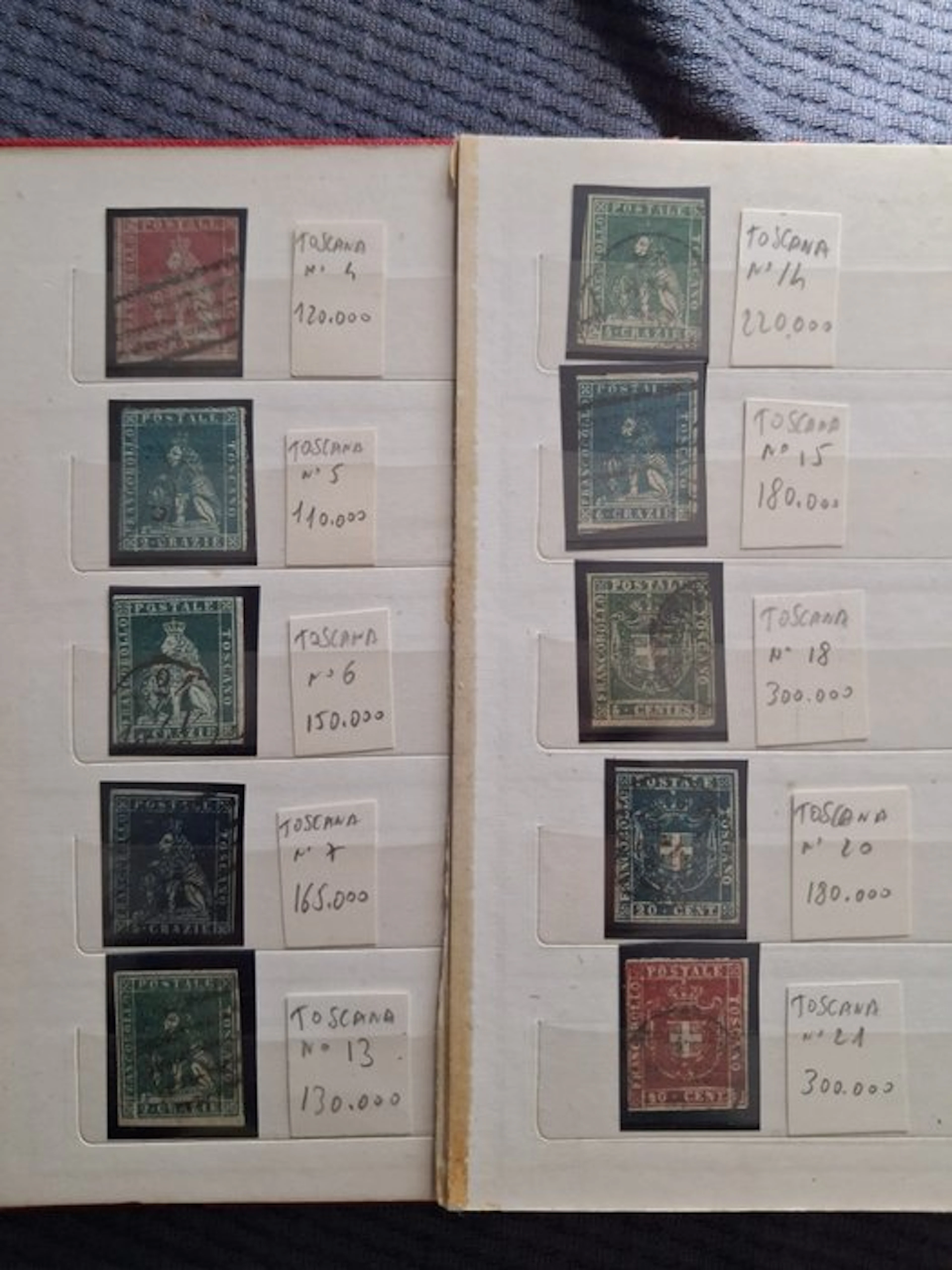 Italian Ancient States - Tuscany 1851/1860 - A small...