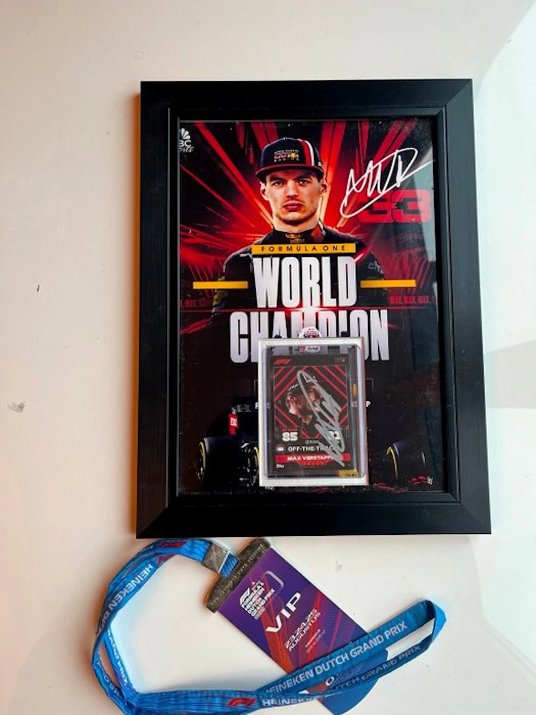 Max Verstappen - Topps Attax card