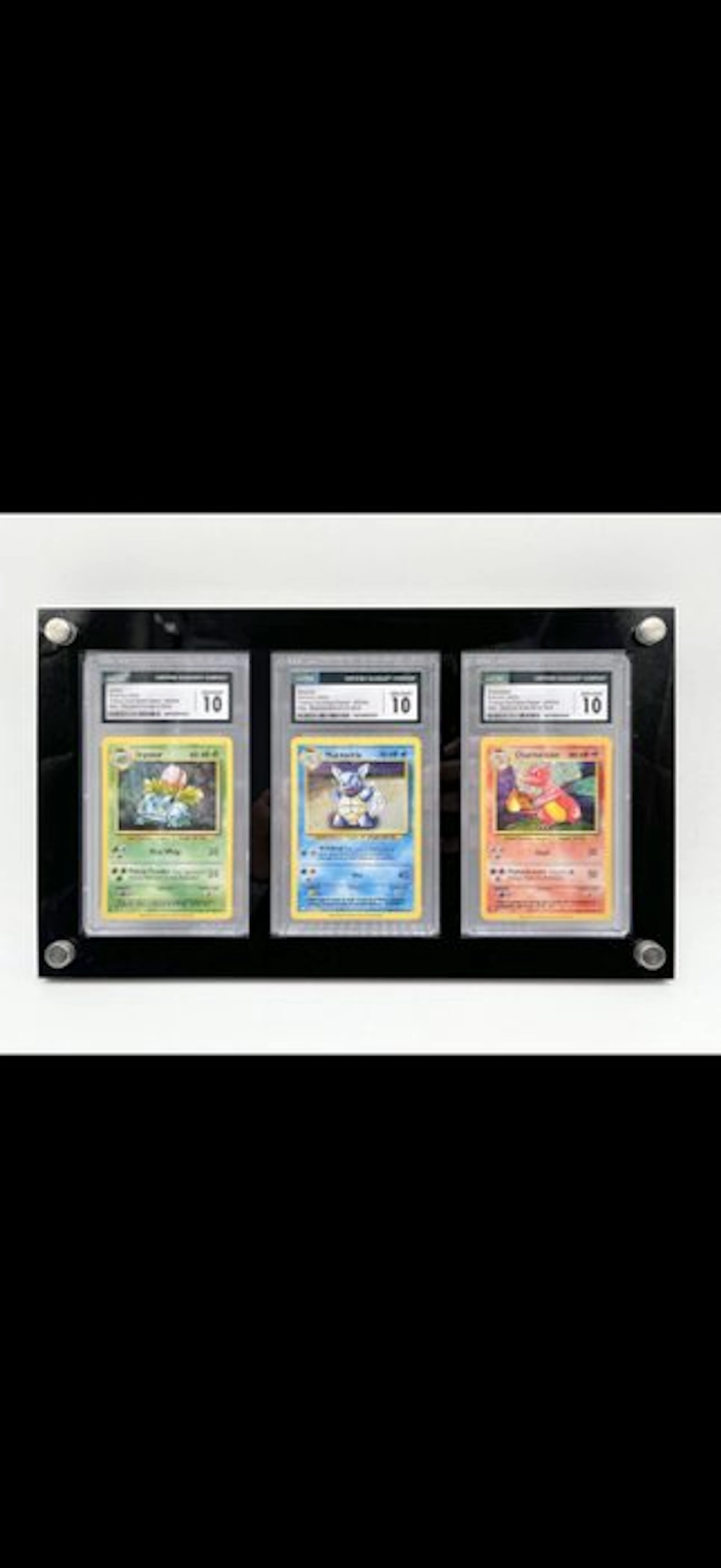 Pokémon - 3 Graded card - Ivysaur