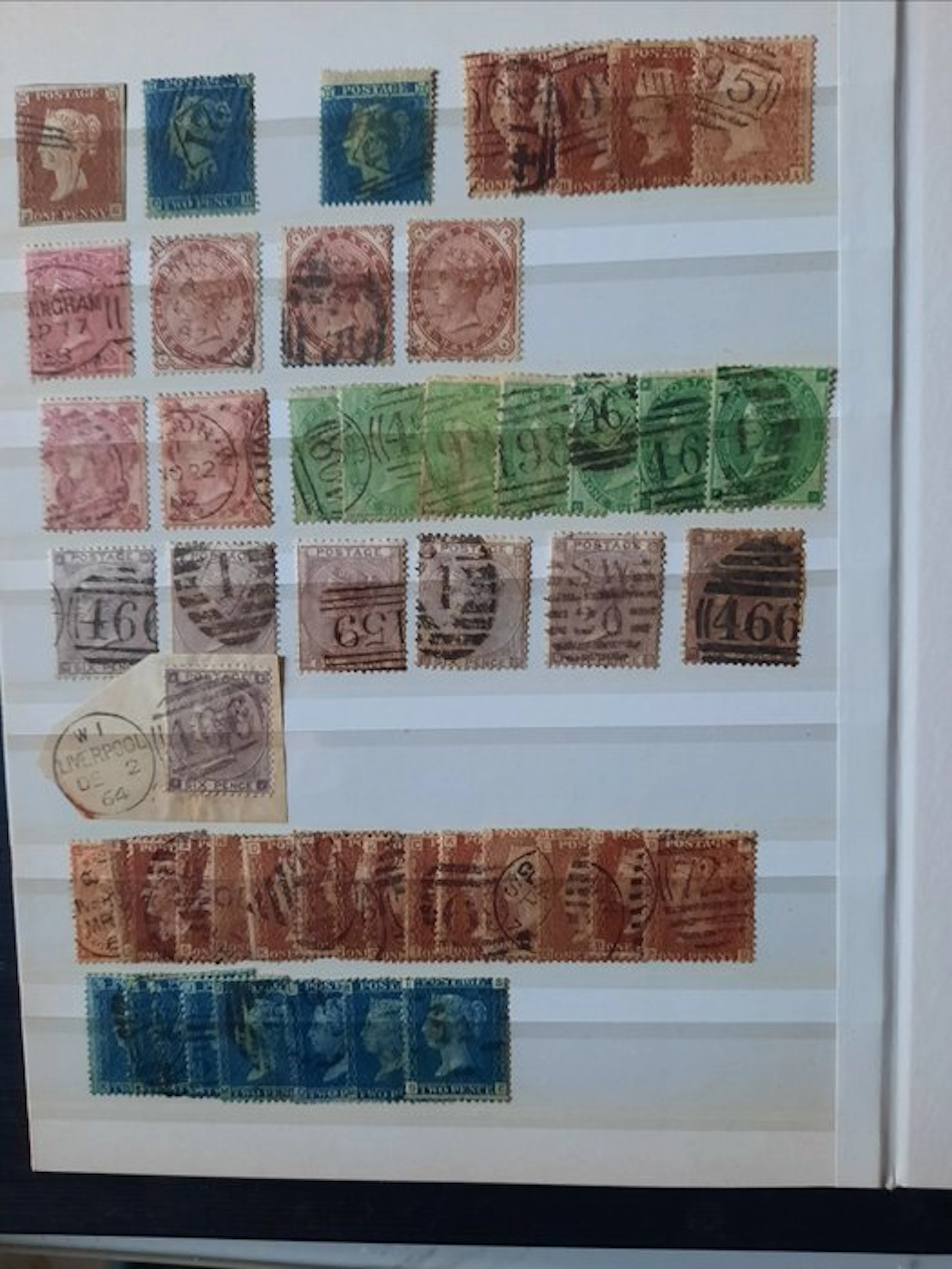 Great Britain 1841/1880 - Great Britain Stamps: Early Years - Sassone