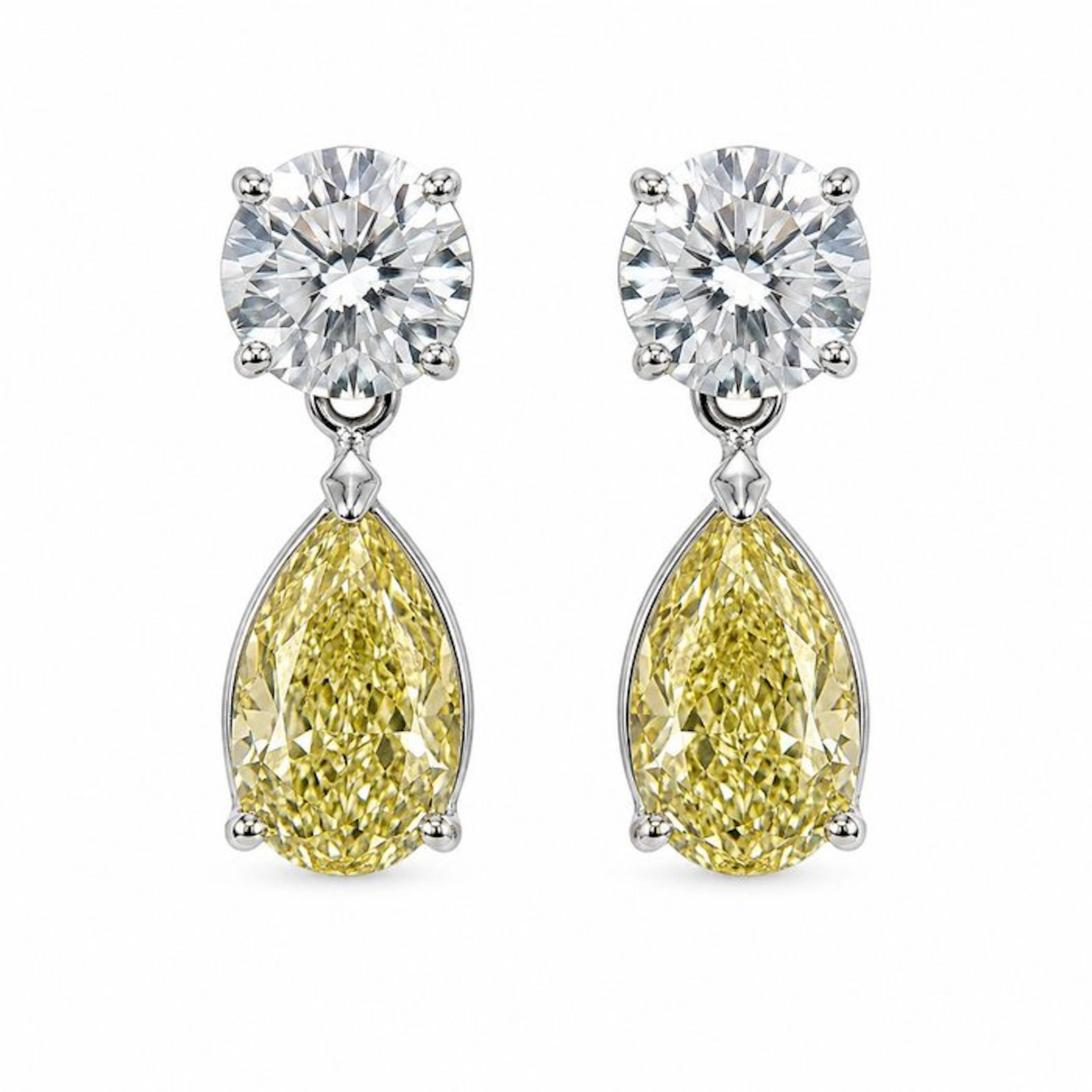 No reserve price - Earrings - 14 kt