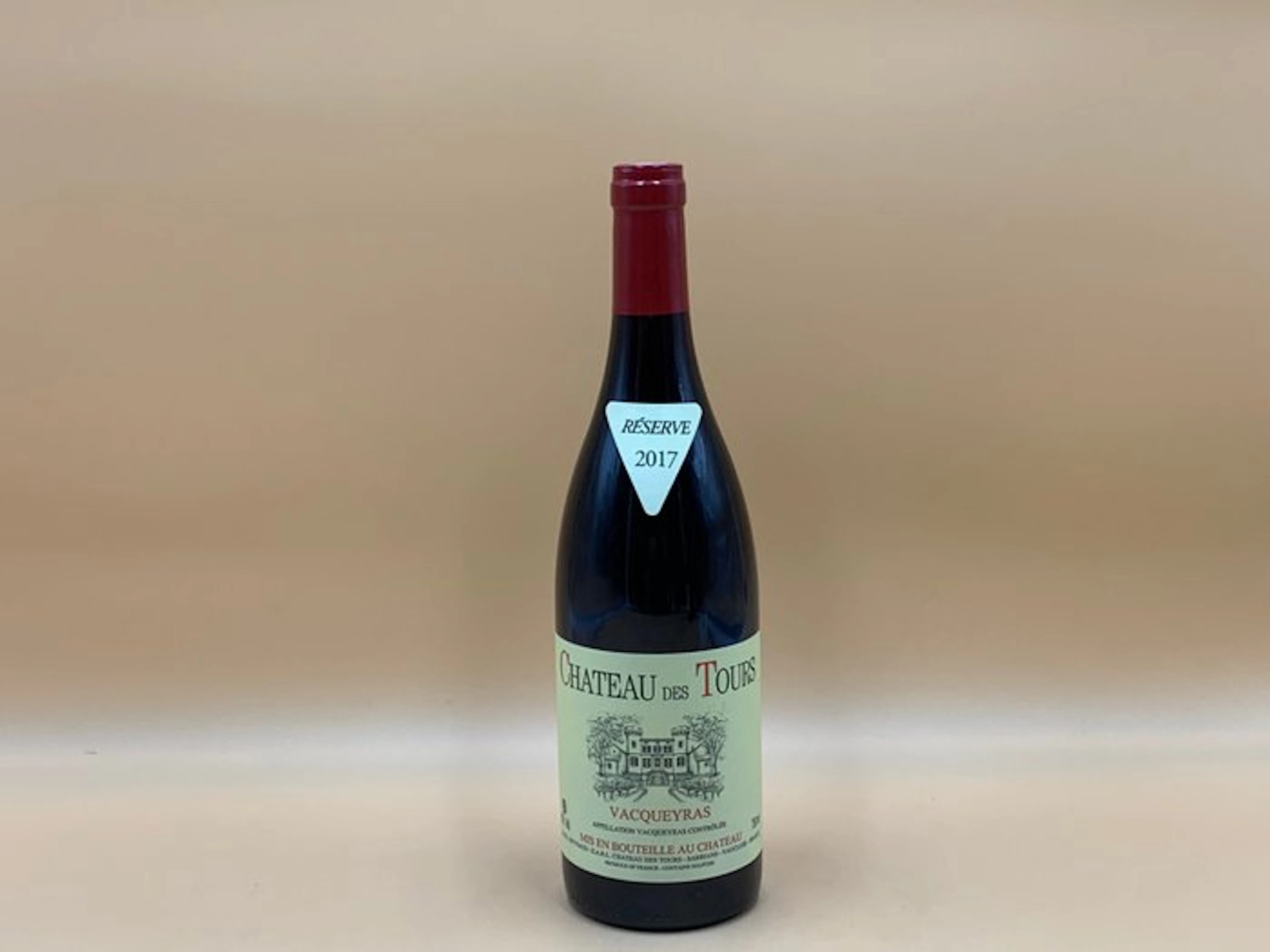 2017 Château des Tours Vacqueras "Rouge" - Rhône - 1 Bottle (0.75L)